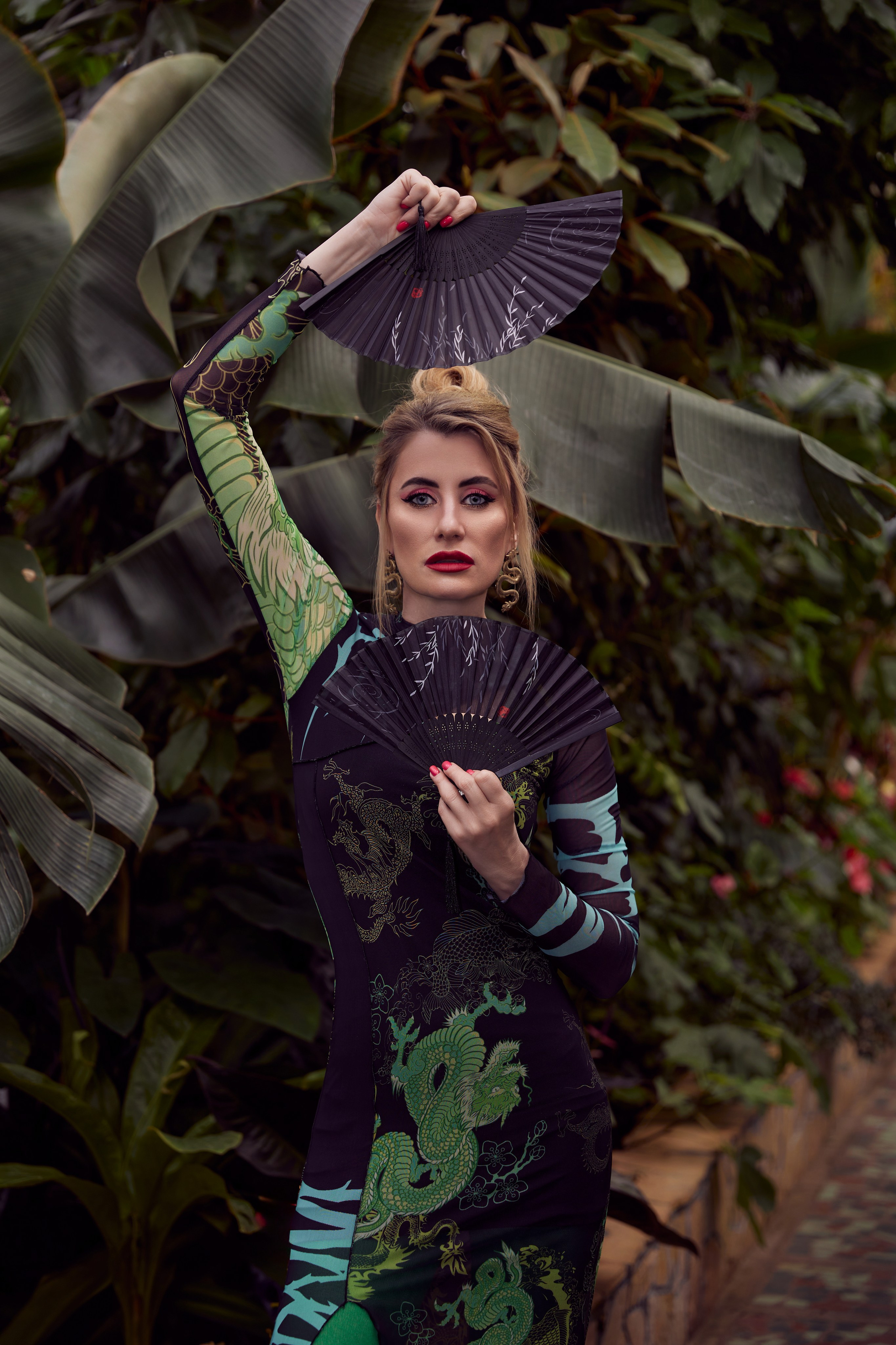 Марина, ботсад. Фотограф женского портрета, беременности и материнства Харькова Елена