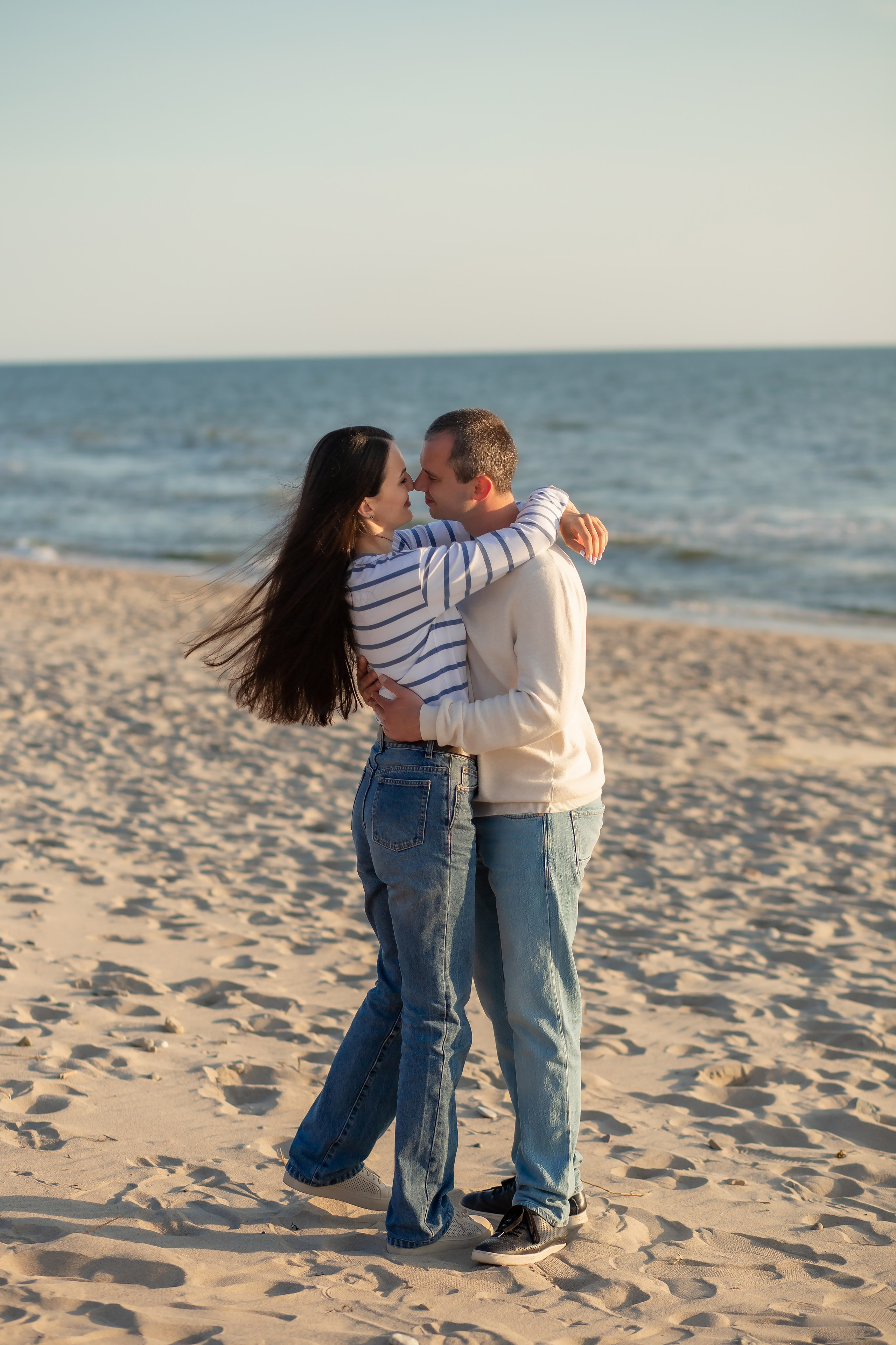 Павел и Татьяна. Закат в Янтарном. Фотограф в Калининграде Решетникова Алина