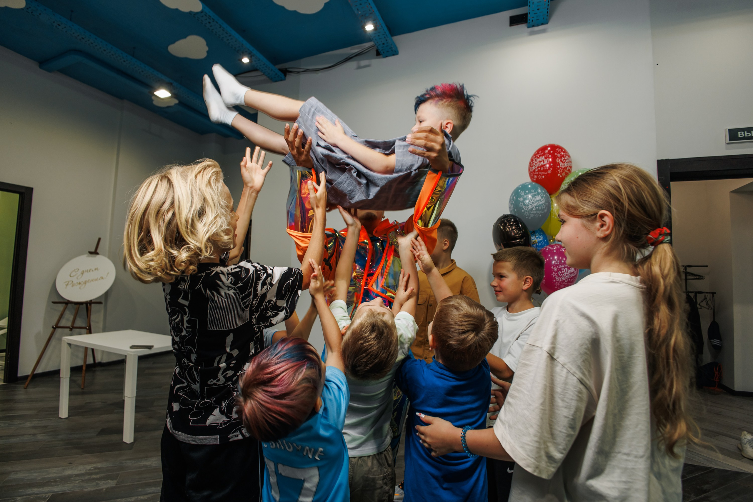 Детский День Рождения. Репортажный фотограф. Москва. Алина Ланская