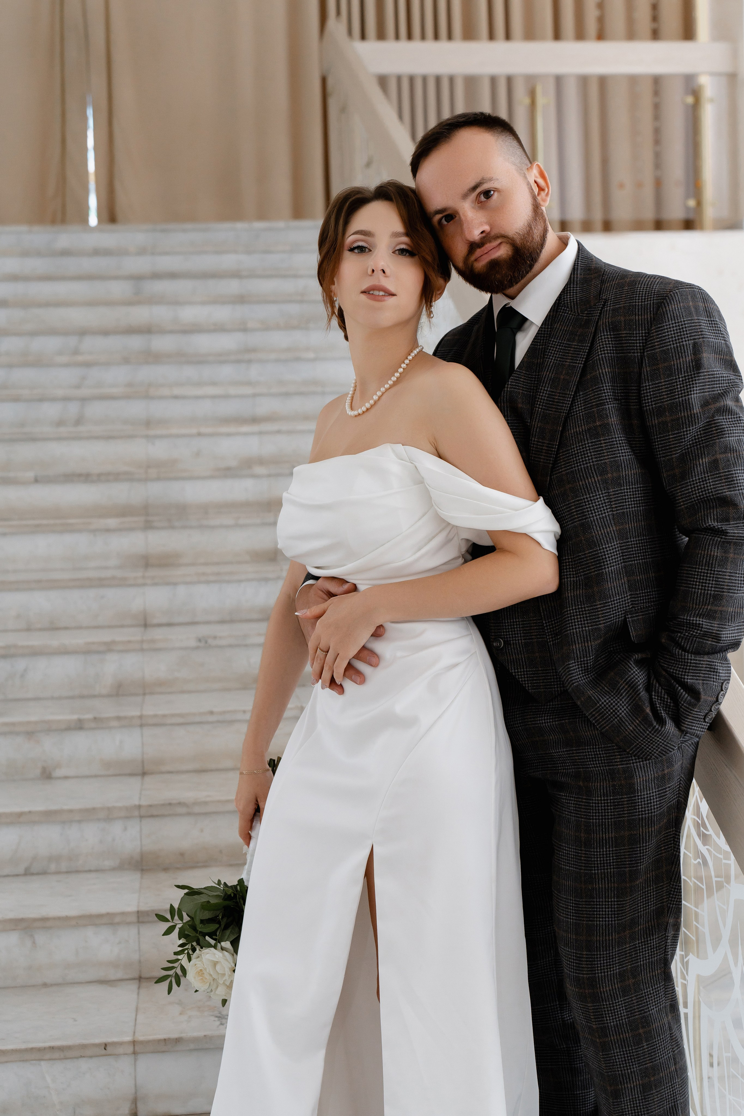 Андрей и Наталья_Дворец бракосочетания. Свадебный и семейный фотограф в Самаре Салахова Гулина