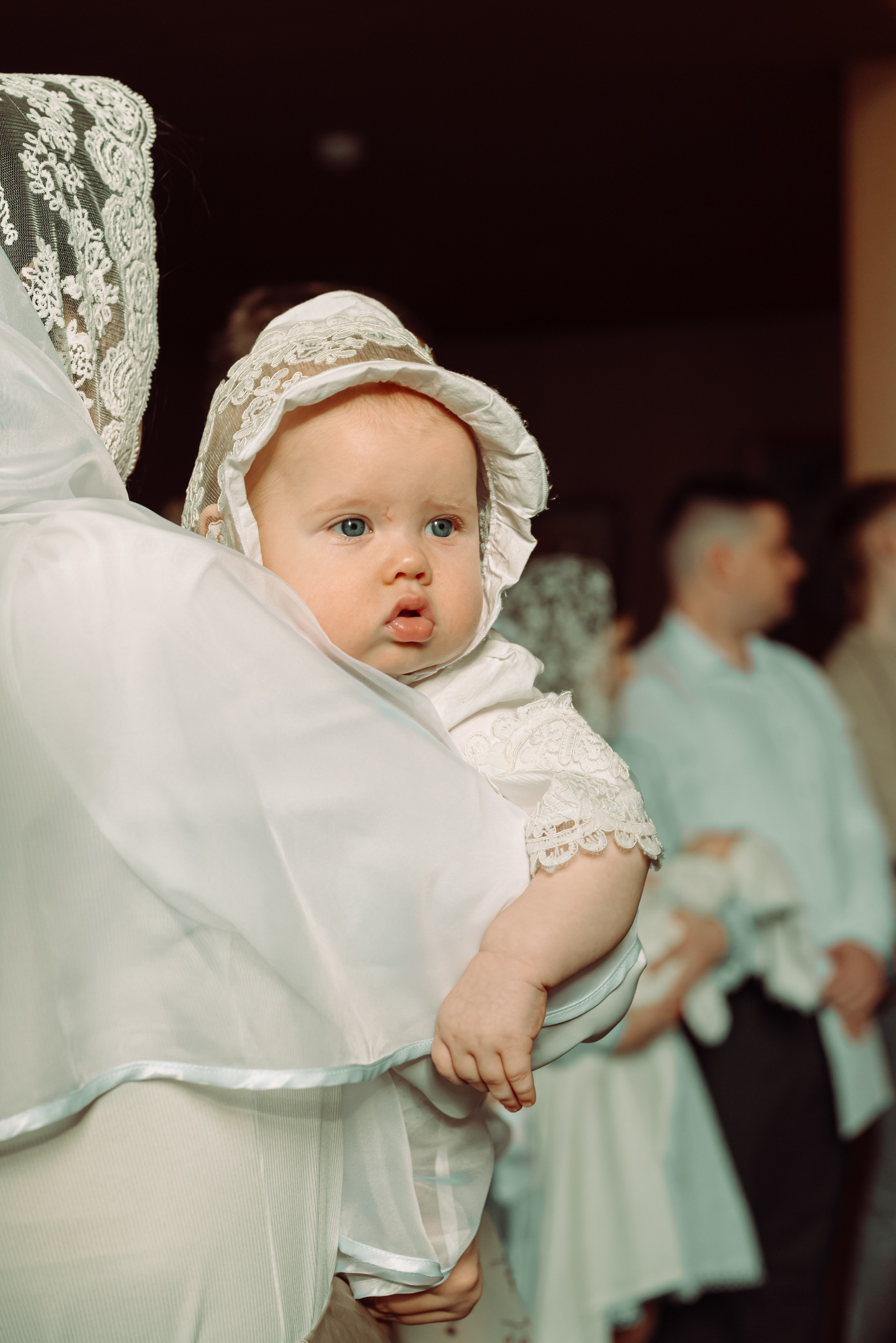 Крещение Амелии. Фотограф новорожденных в Норильске Виктория Шагалиева