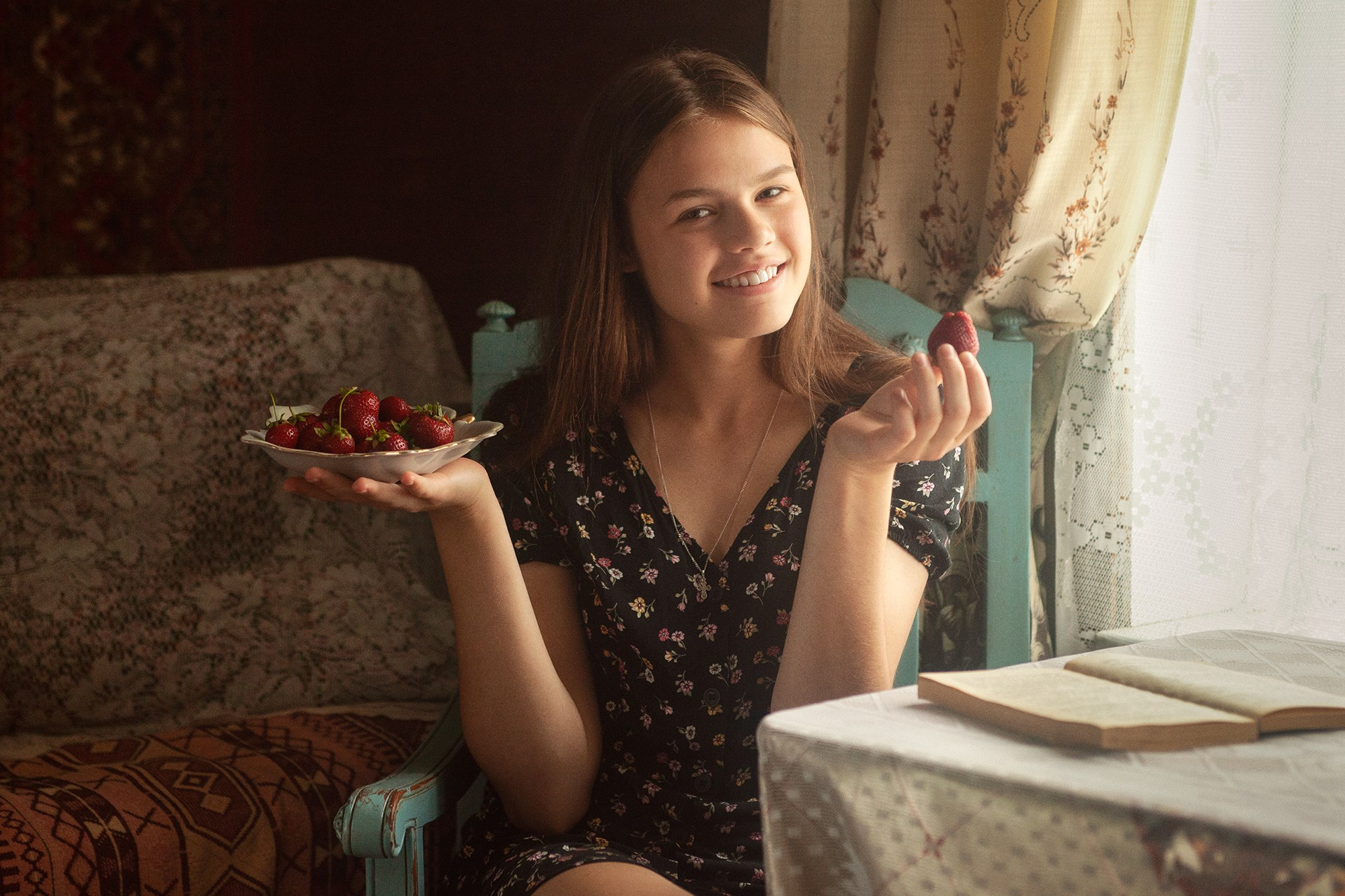 Арина. Фотограф Антонина Свешникова. ВЫПУСКНЫЕ ФОТОКНИГИ для детских садов и школ. Москва, Владимир