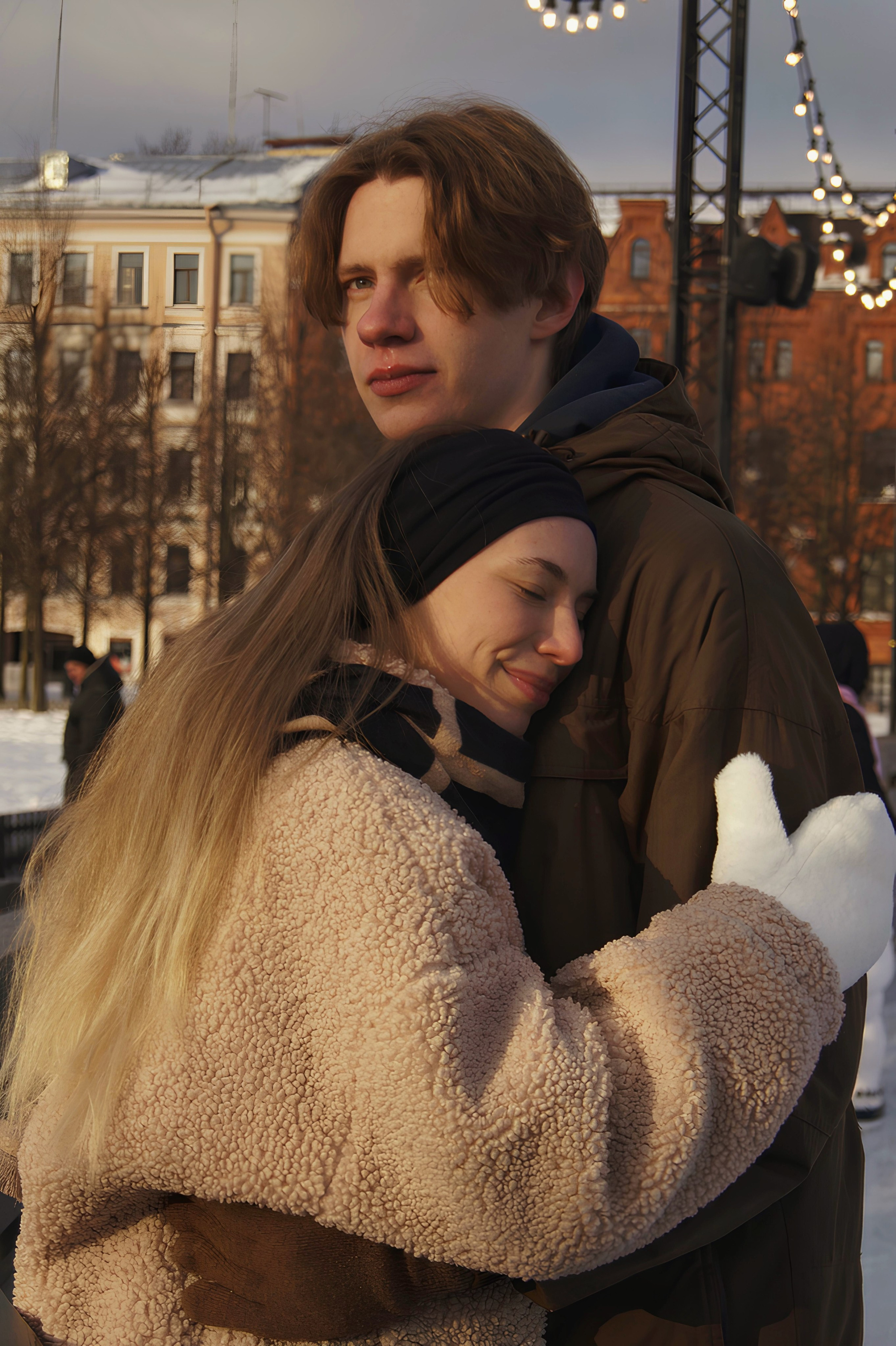 «Love Story на катке». Фотограф в Санкт-Петербурге — портретная и жанровая съёмка