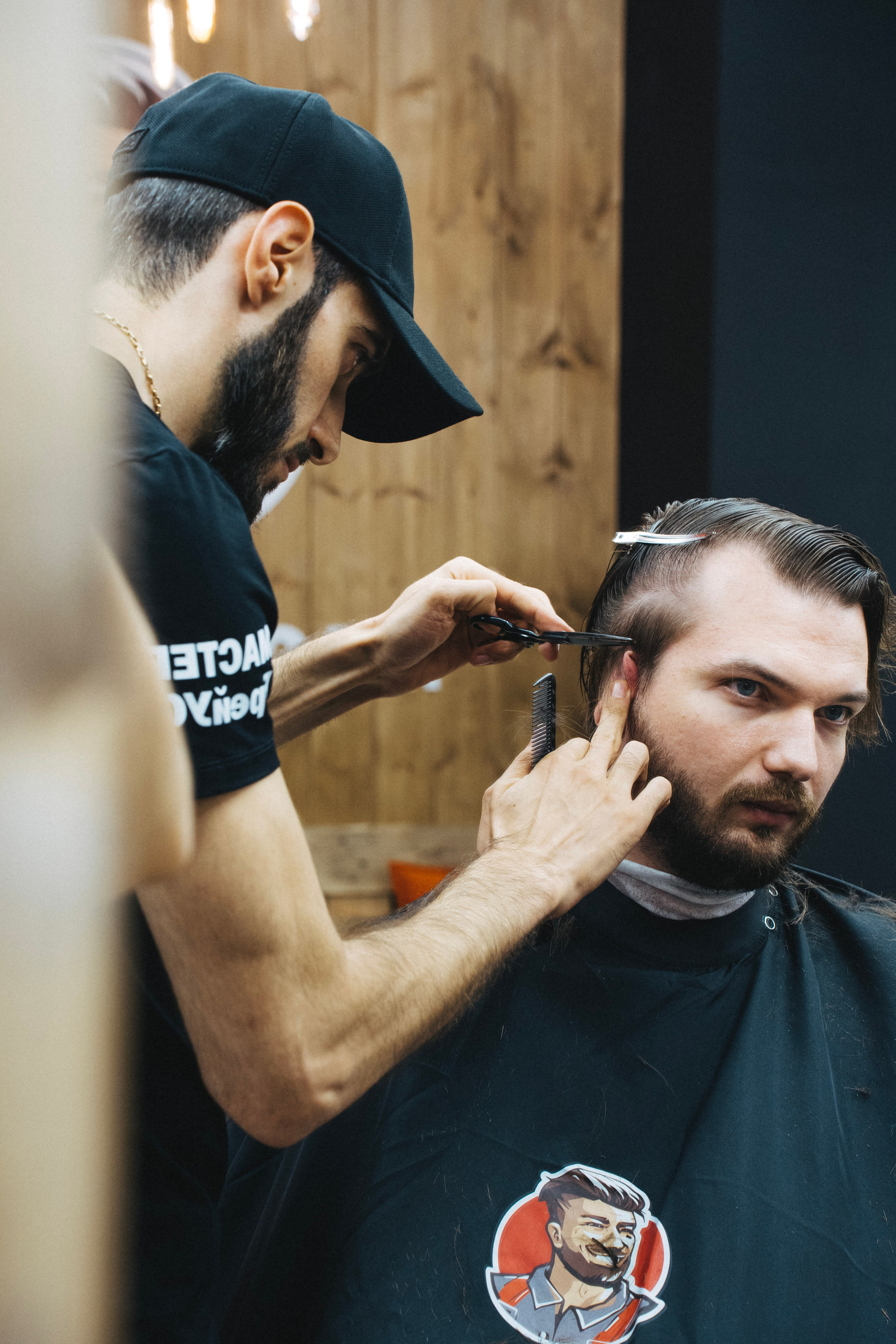 Барбершоп (открытие). Беккер Таня