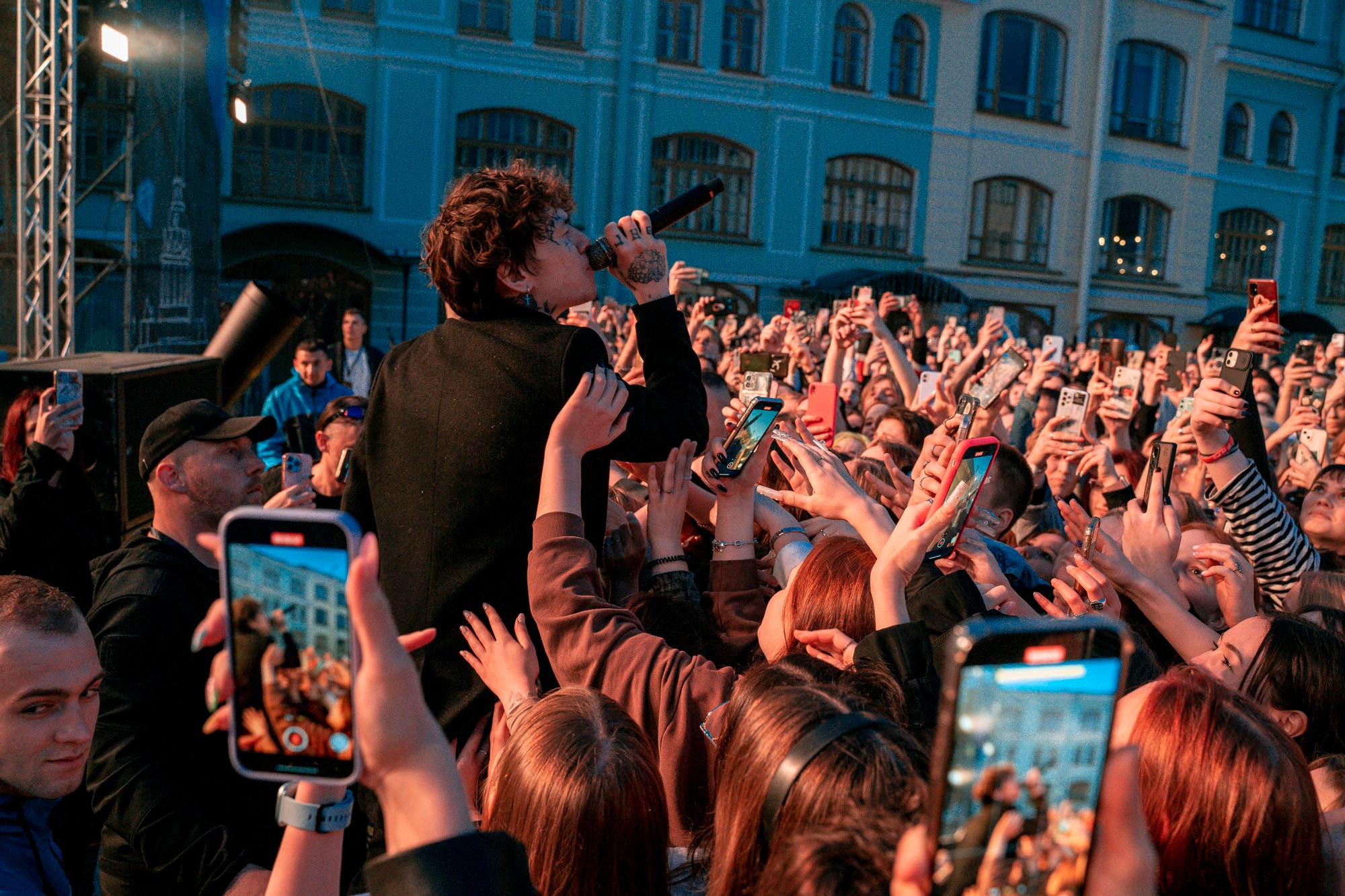 Концерт Три дня дождя. Фотограф Миланазавр