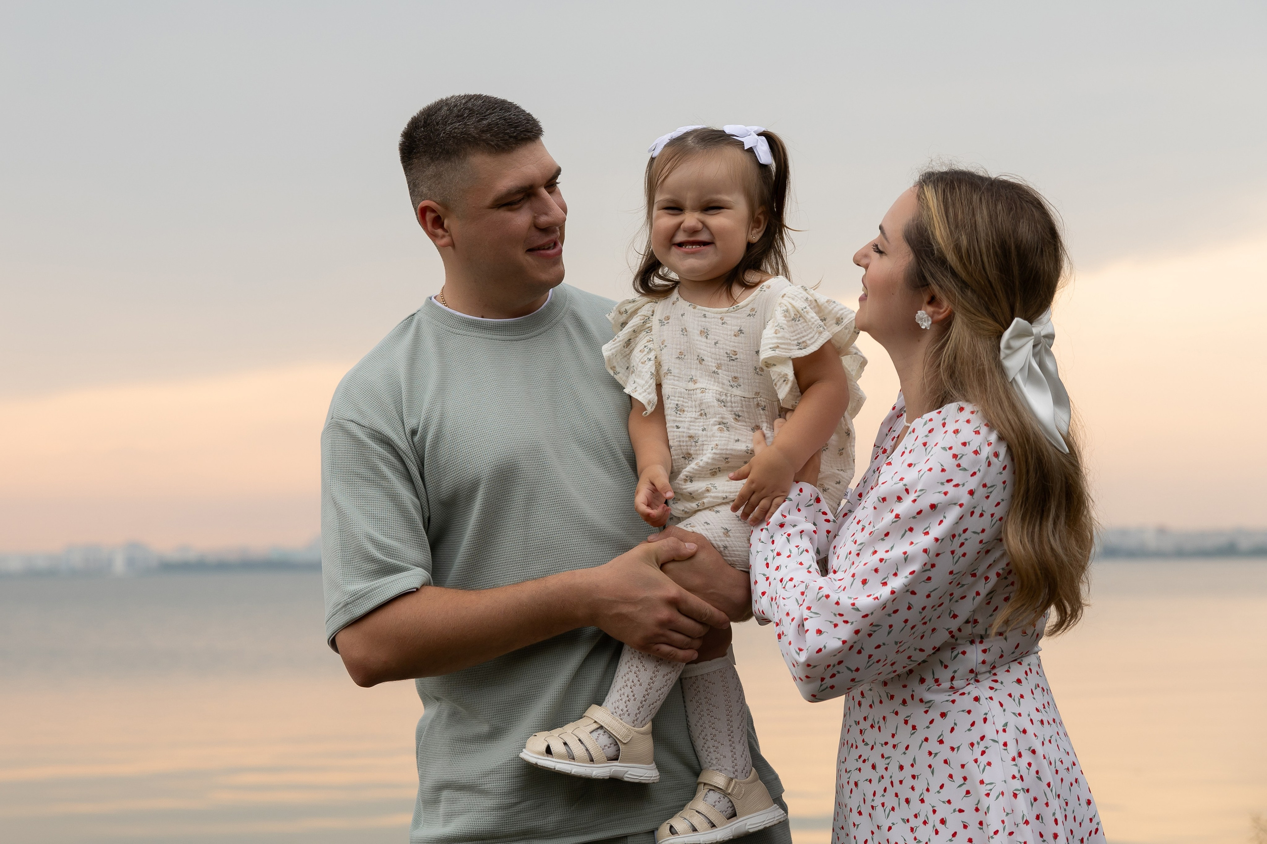 Денис, Наталья и София. Семейный и свадебный фотограф в Челябинске Мария Леонтьева