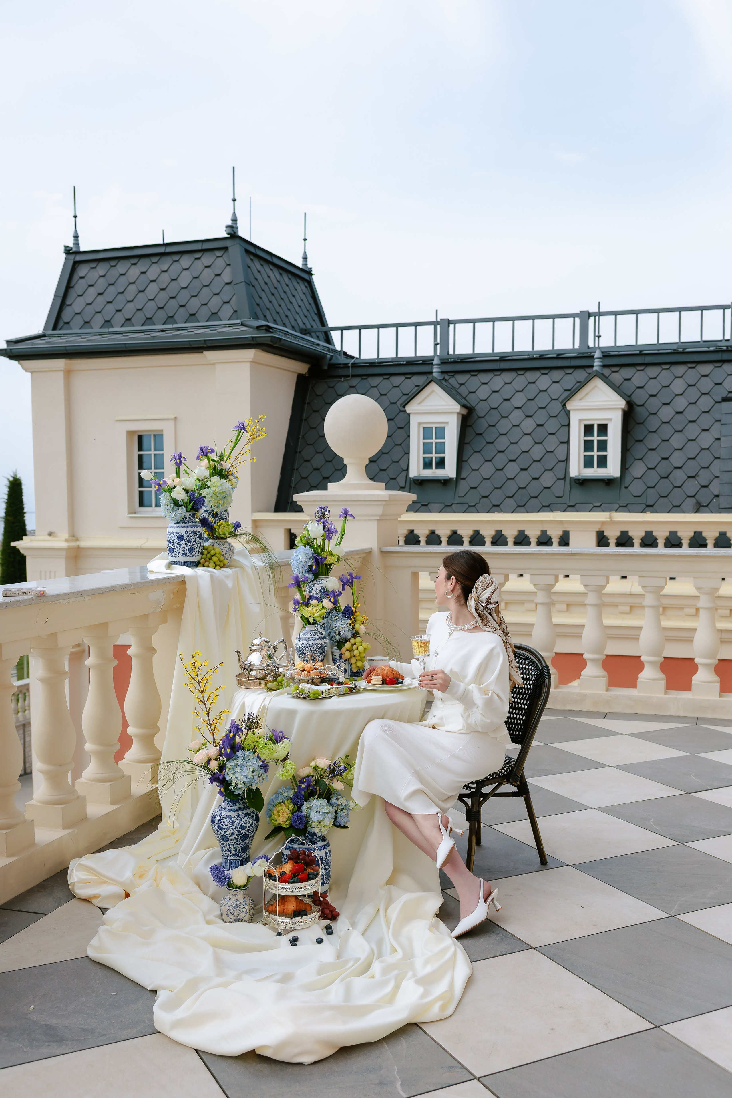 Фотосессия «Французский завтрак на балконе». Свадебный фотограф в Геленджике Мария Четверикова