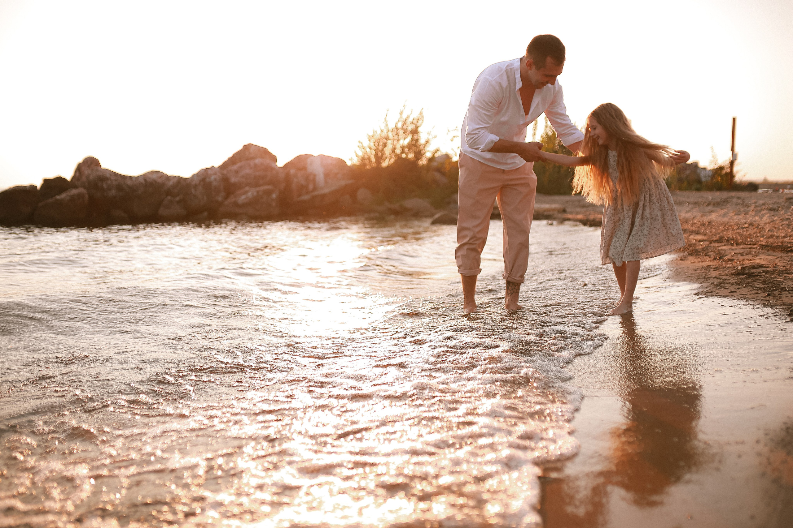 На закате. Семейный фотограф в Новосибирске Екатерина Сафронова