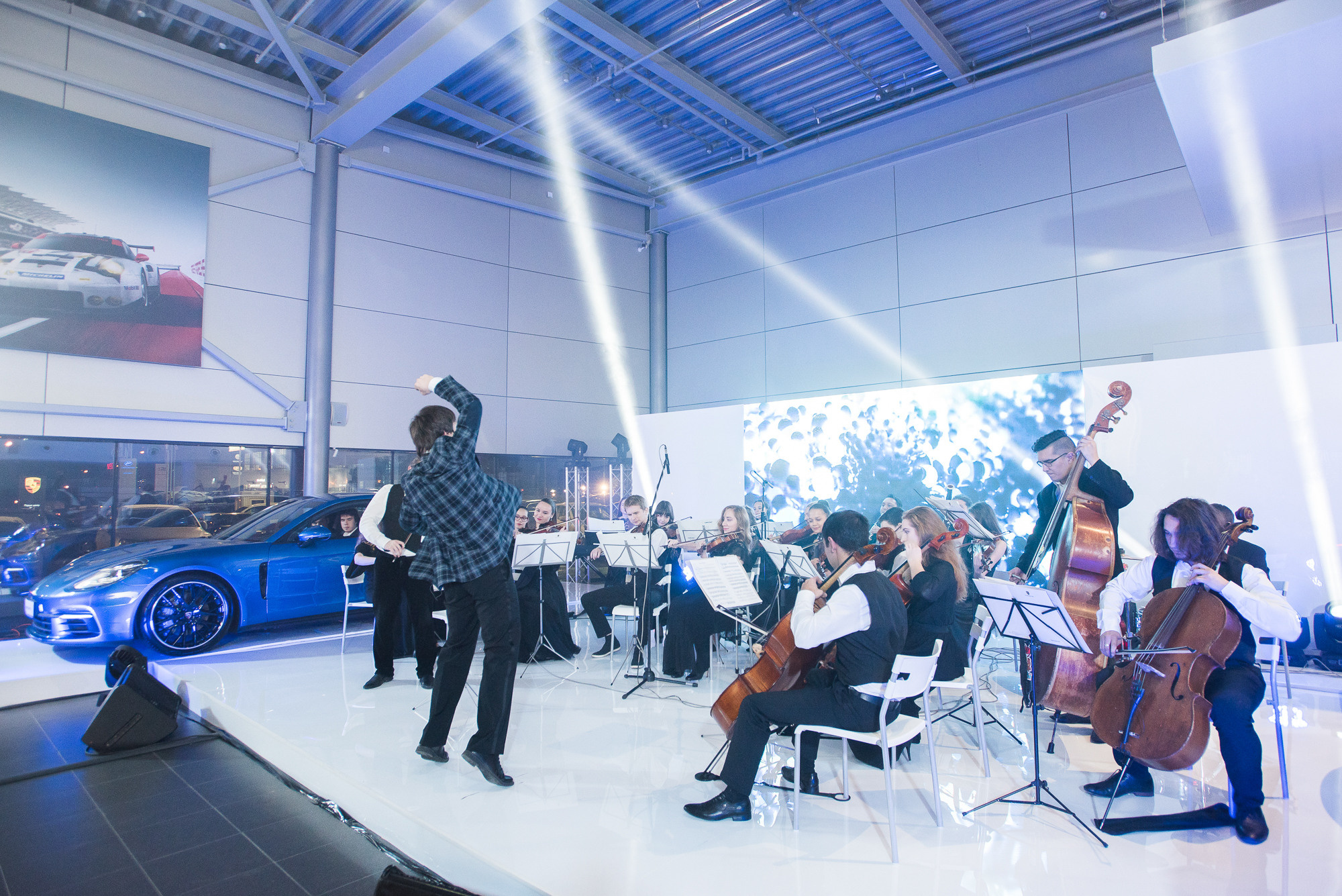 Reportage shooting. Photographer