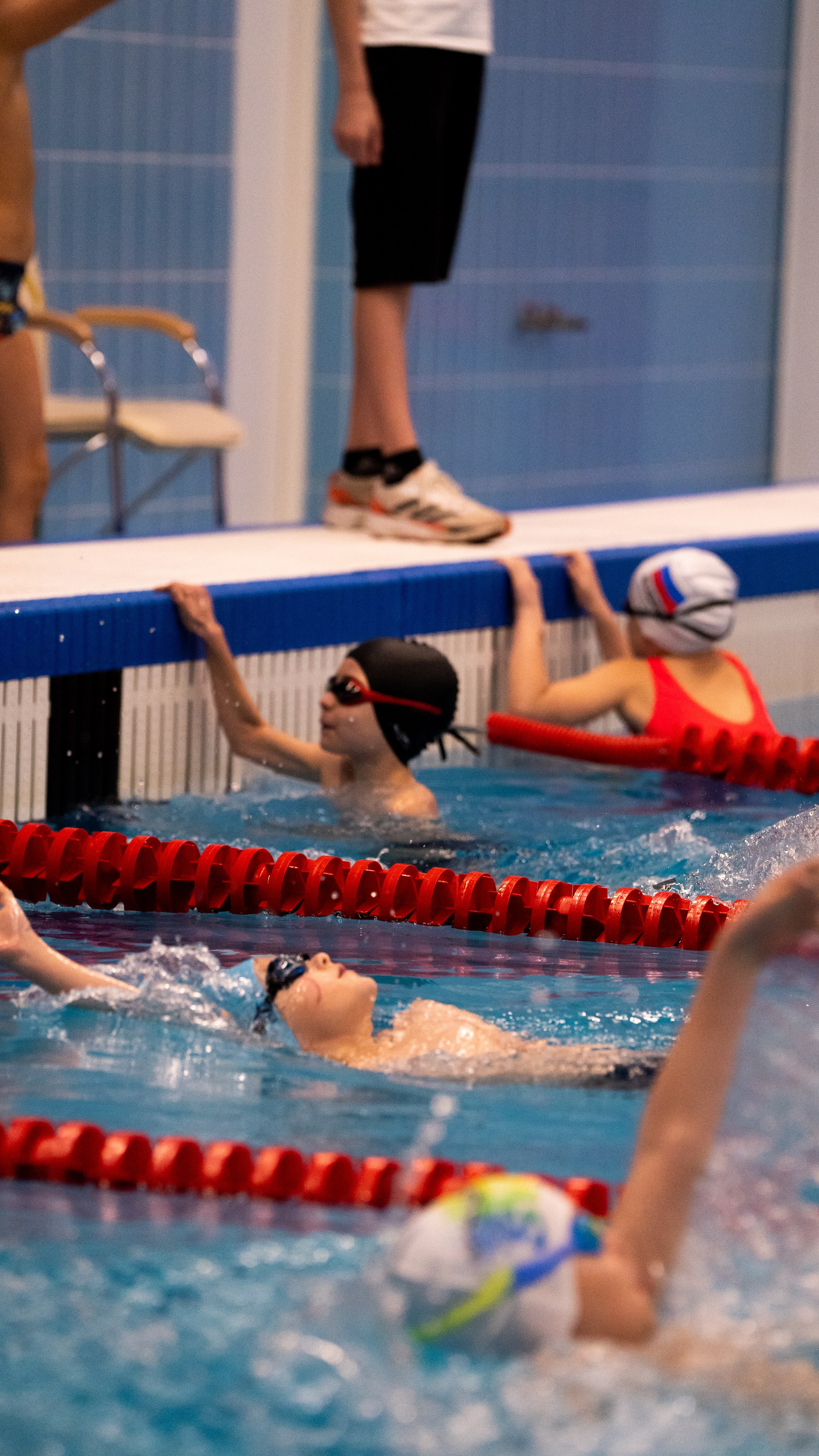 Открытый новогодний турнир по плаванию «Сила воды», 2025. Фотограф и видеооператор Екатерина Гнатюк