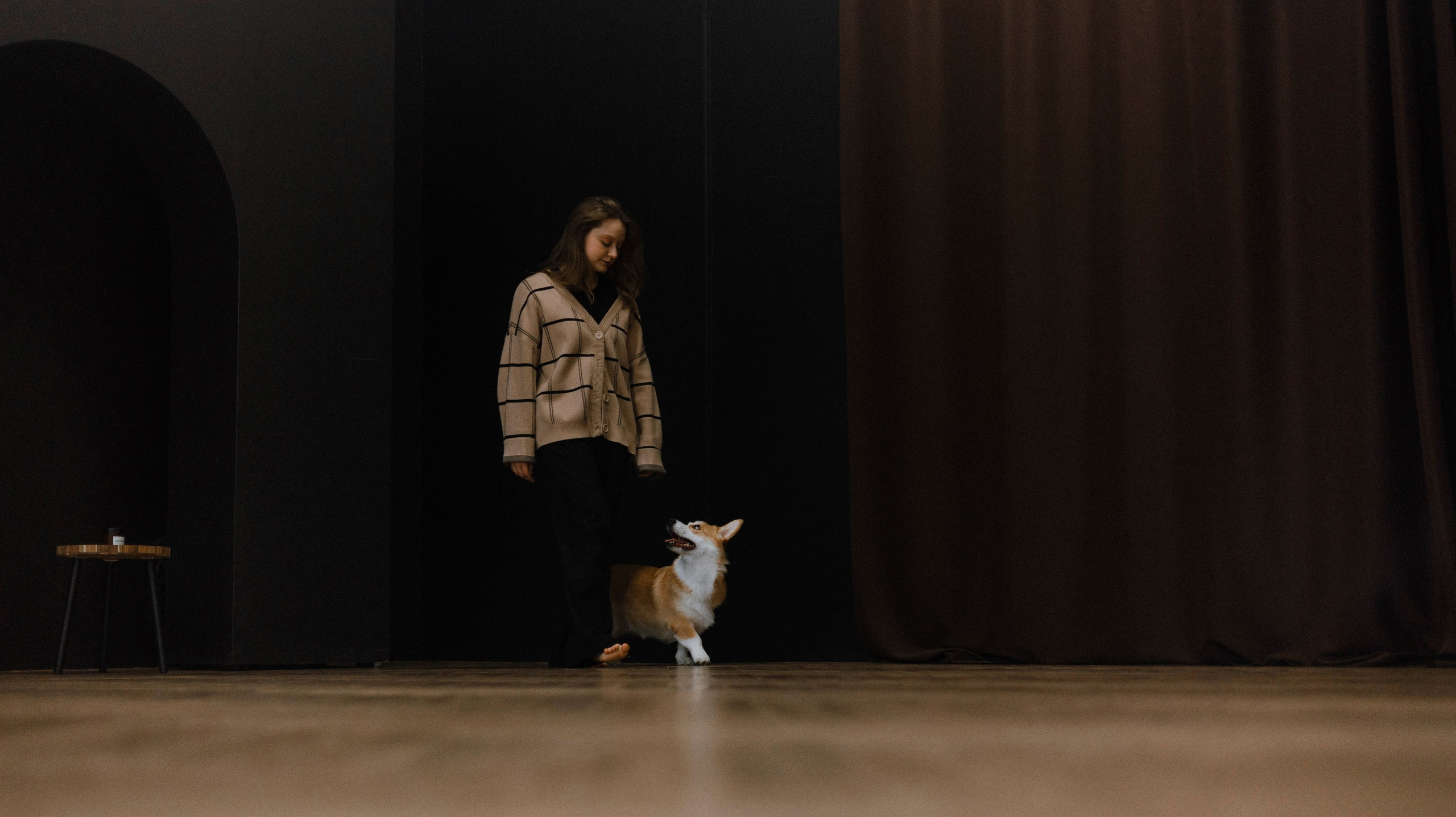 Настя и Мия. Фотограф-анималист Богданова Полина