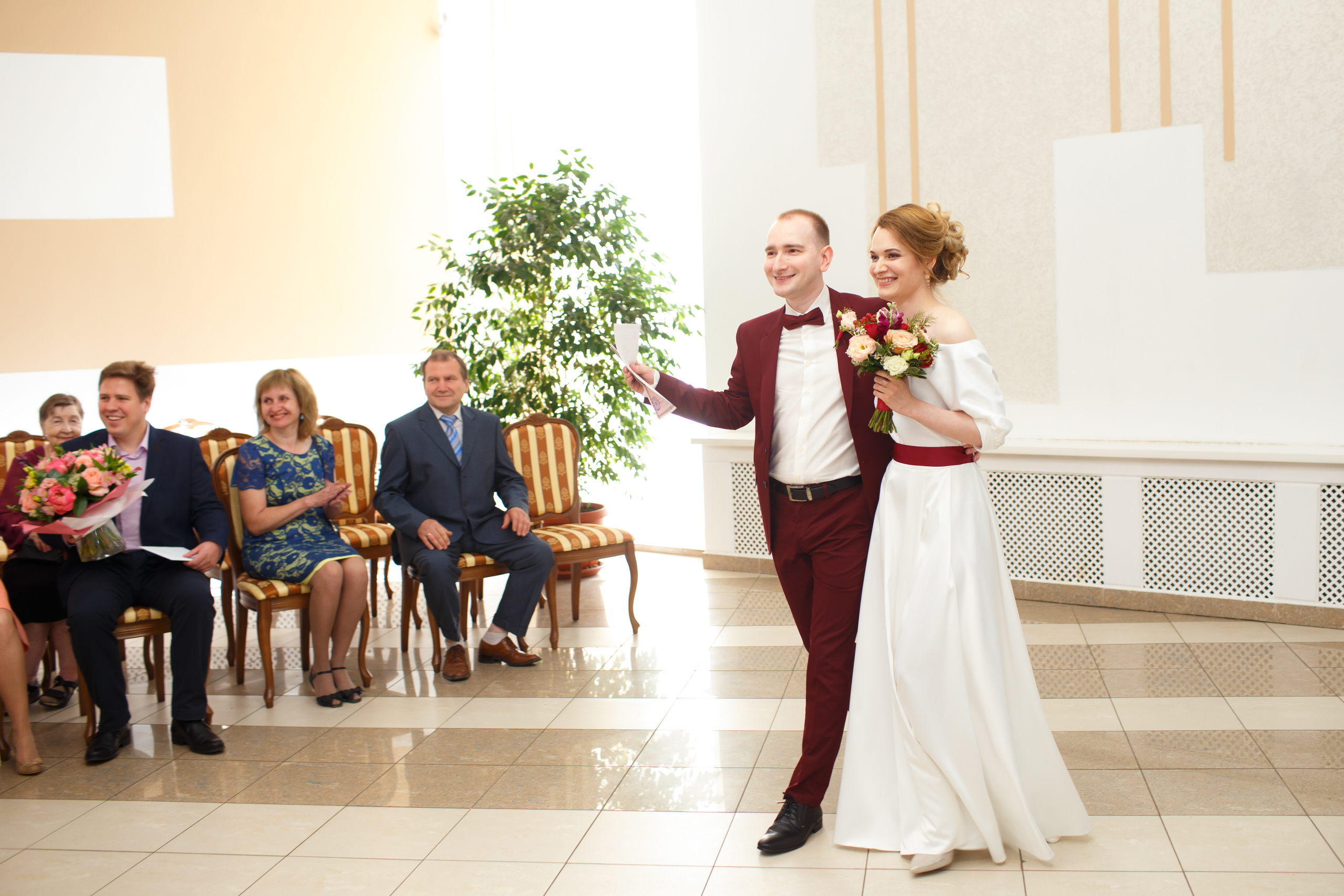 Юлия и Игорь, ЗАГС Кузьминки, ресторан Detol. Свадебный и репортажный фотограф (Москва, Королев и другие)