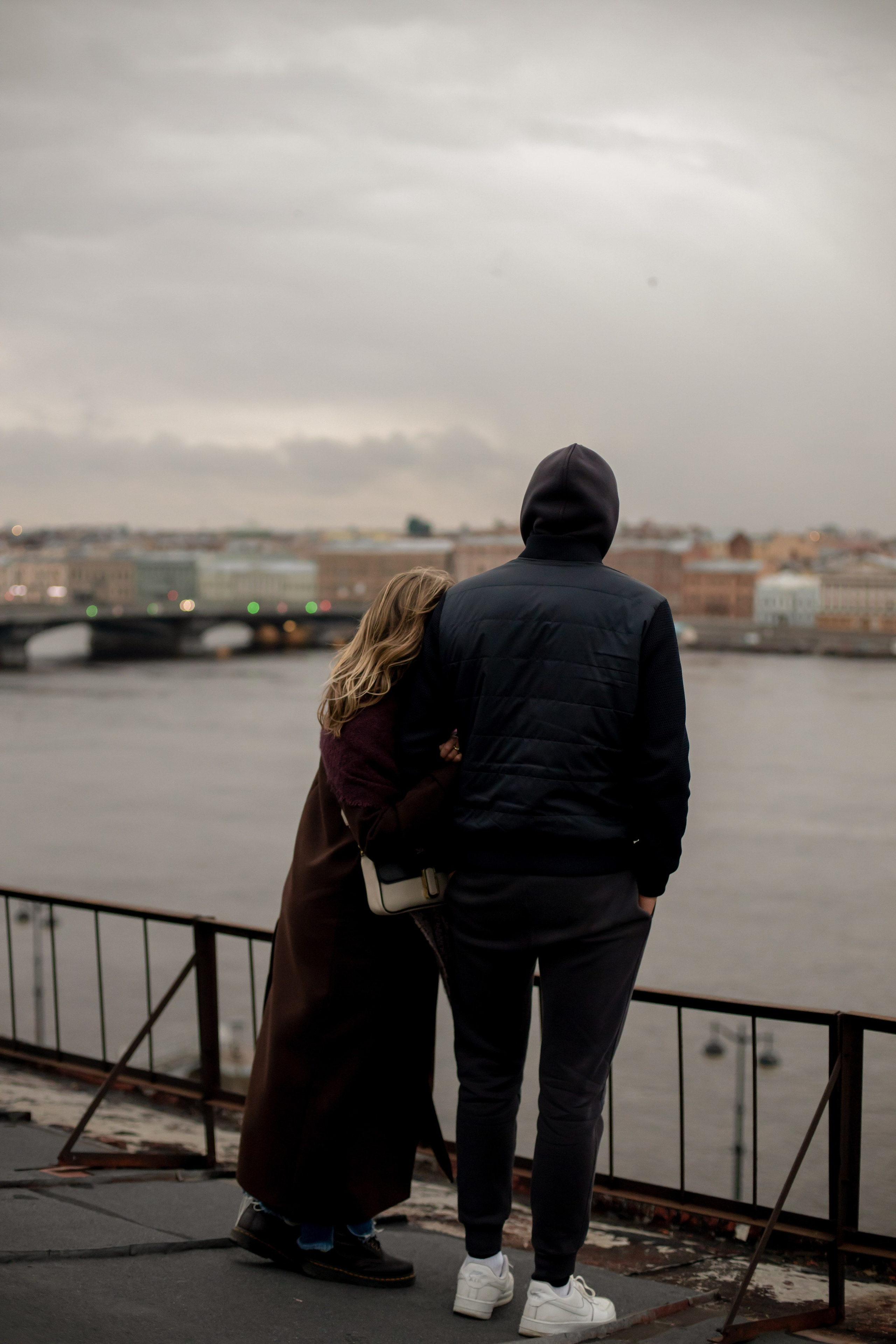 Лав стори на крыше. Свадебный и семейный фотограф в Москве Диана Левченко