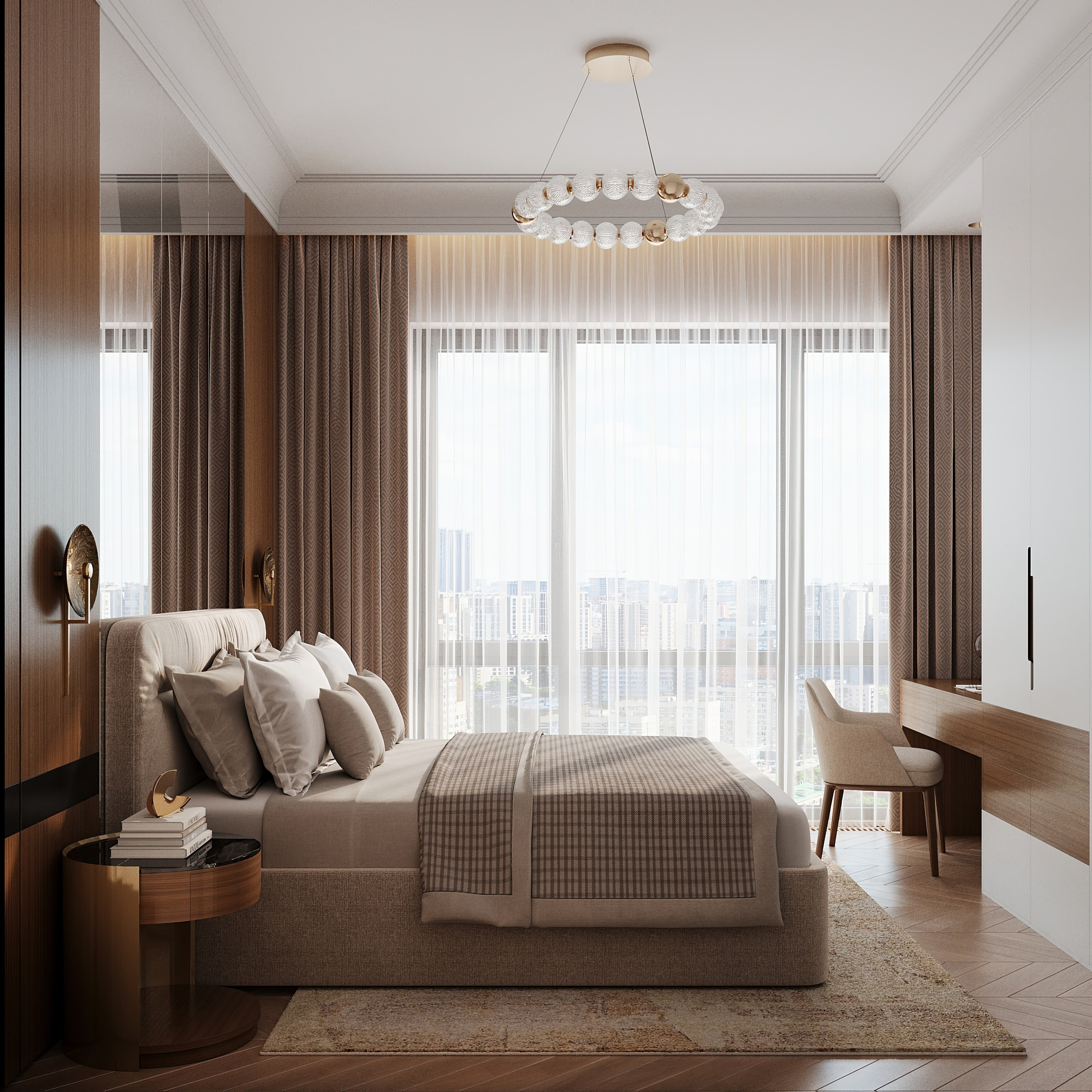 ЖК Павелецкая сити. Дизайн интерьера в Москве