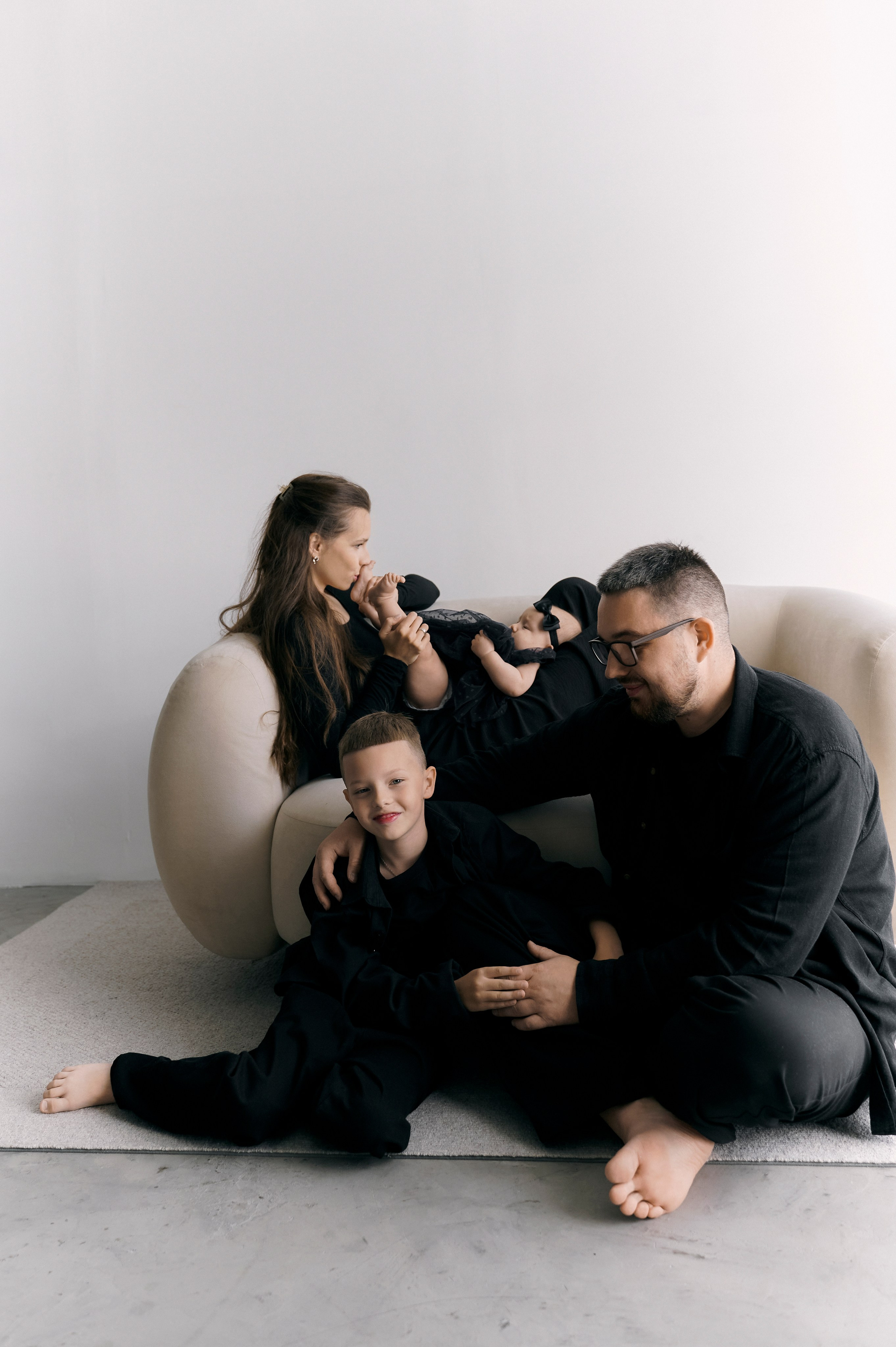 Лиза и ее семья. Фотограф Регина С