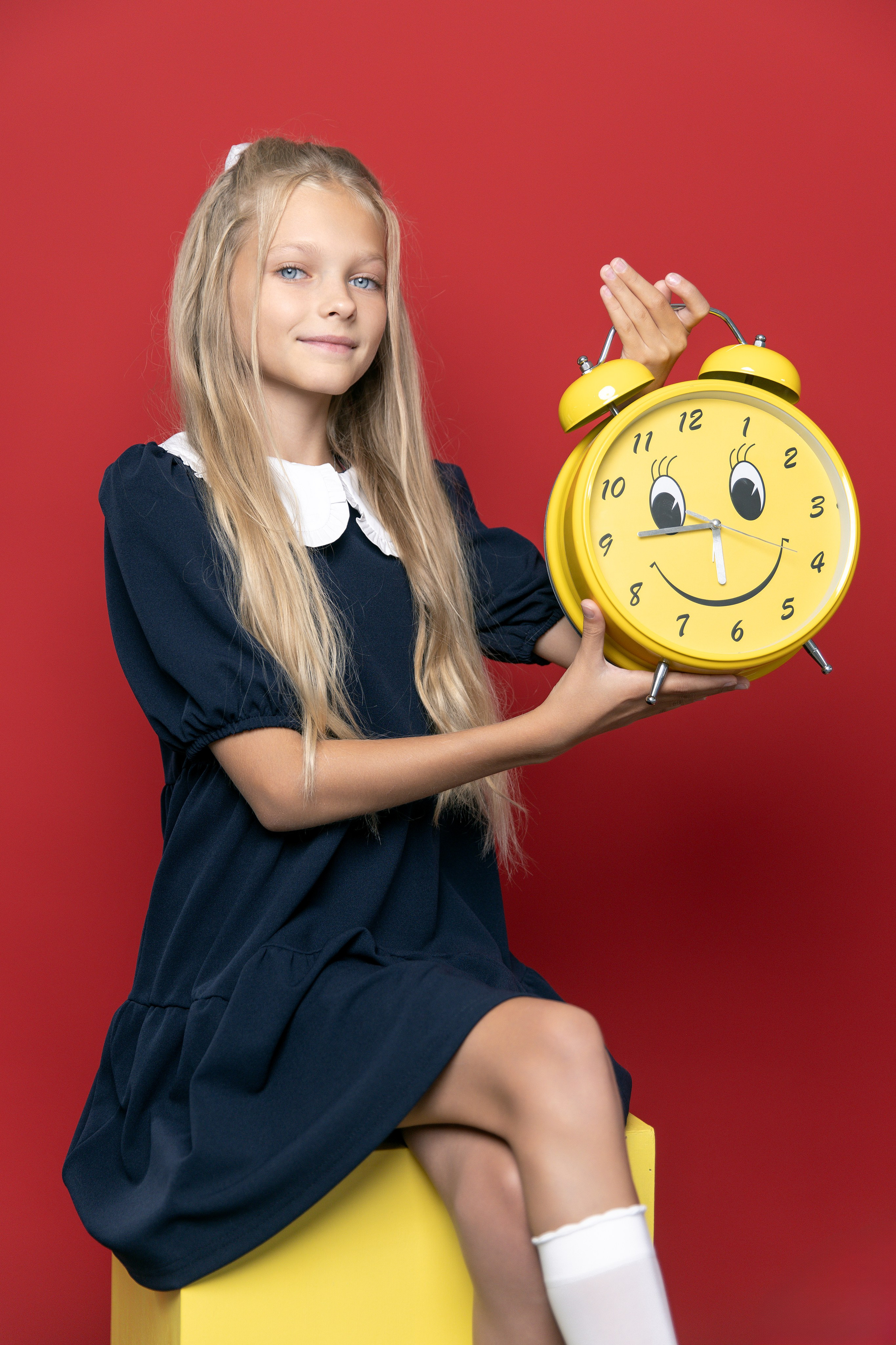 Фотосессия в студии для начальных классов