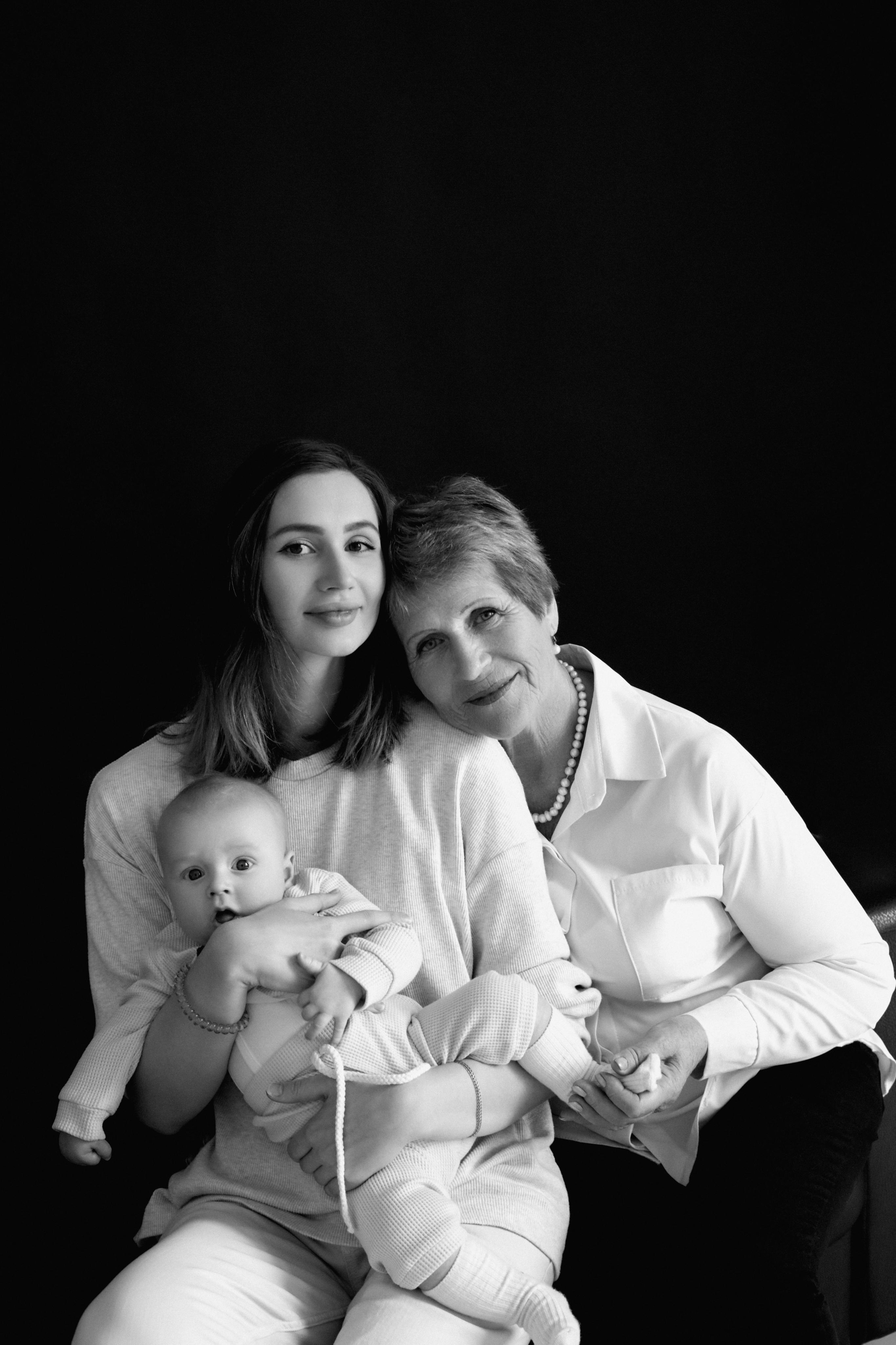 4 поколения. Антонова Таня Индивидуальные и семейные съемки в Липецке