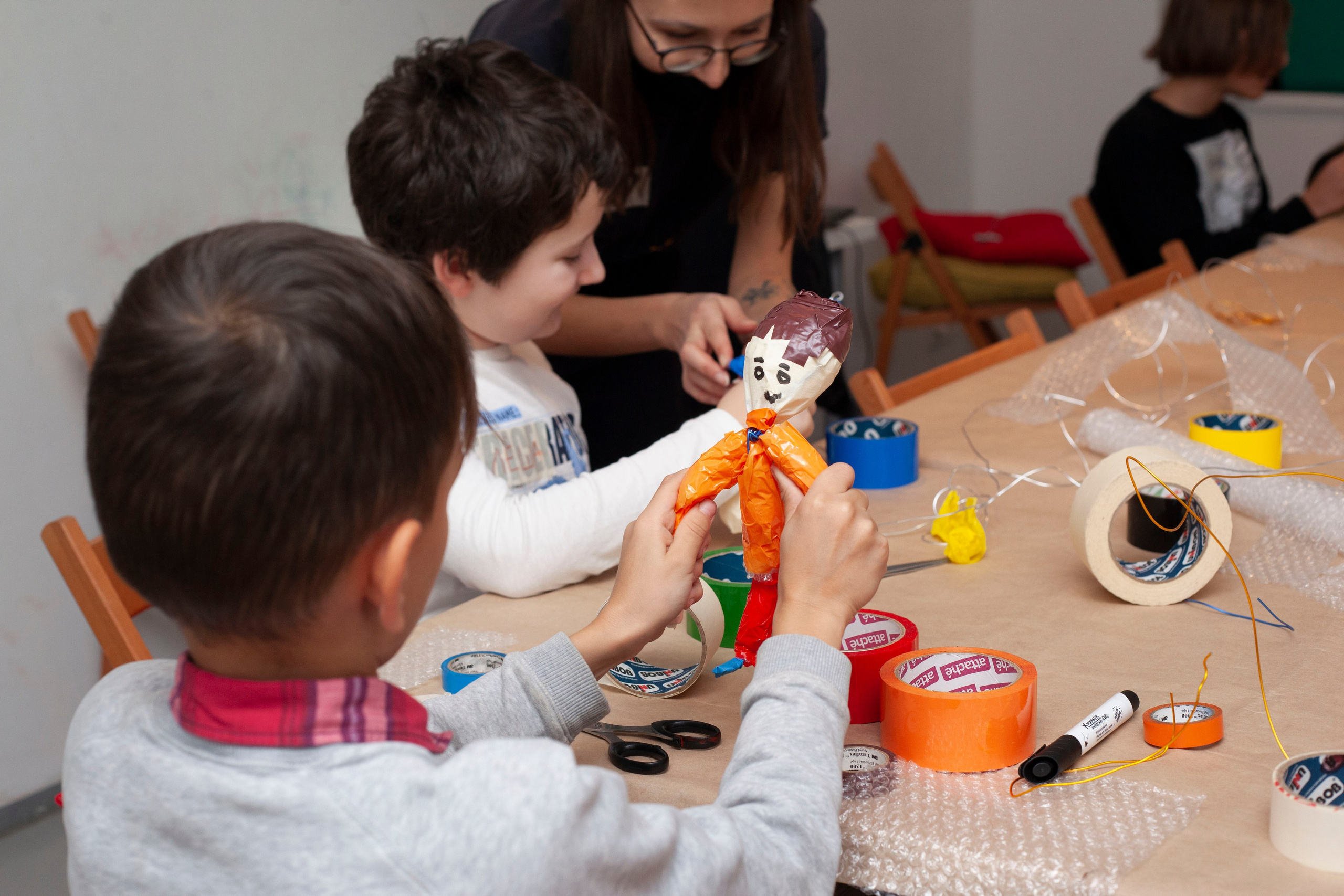 Детский мастер-класс в ММОМА. Stanislav Baryshev — People. Emotions. Atmosphere