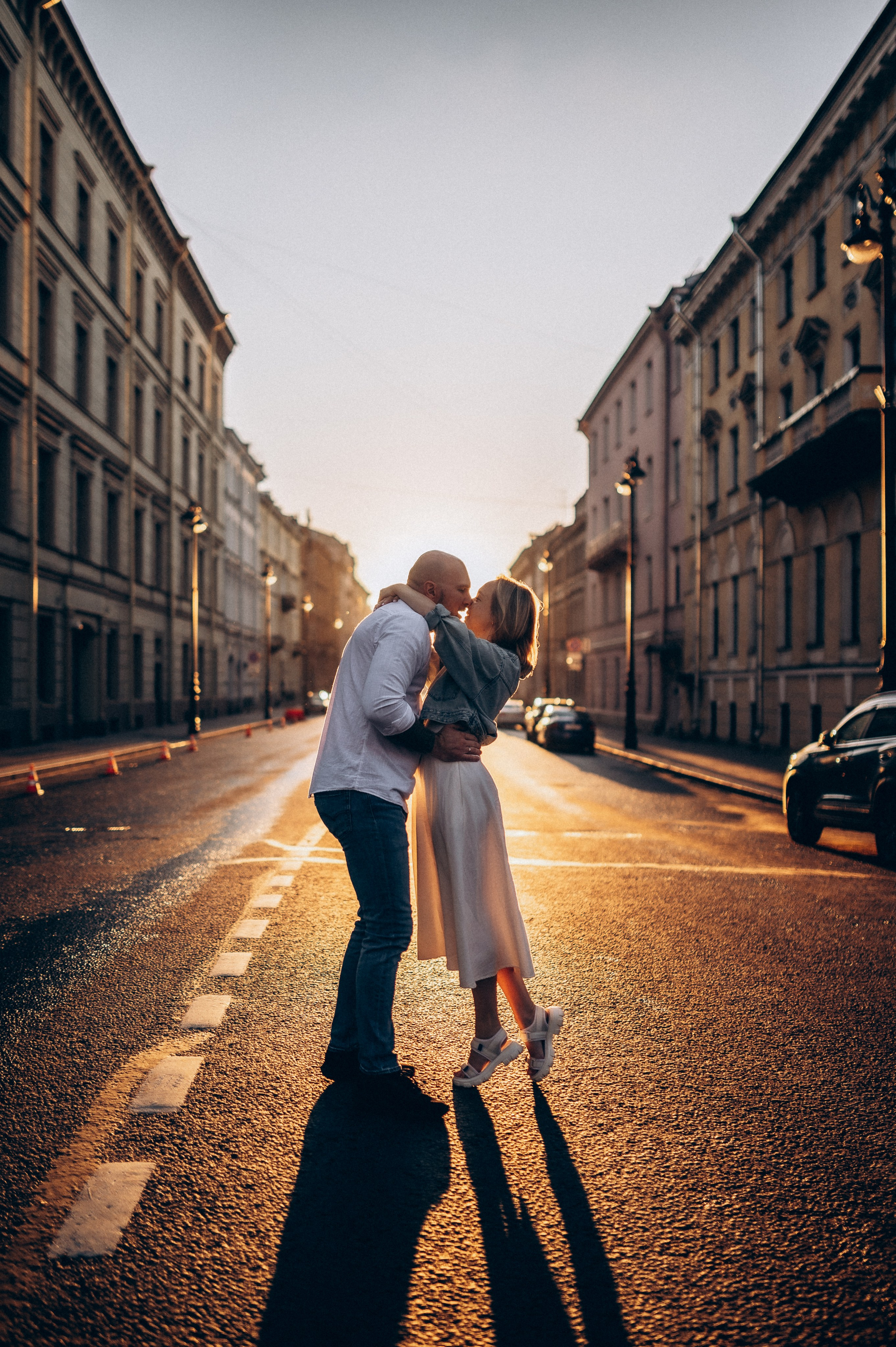 Лав стори Питер на рассвете. Фотограф ПИТЕР СПБ Надежда Баранова