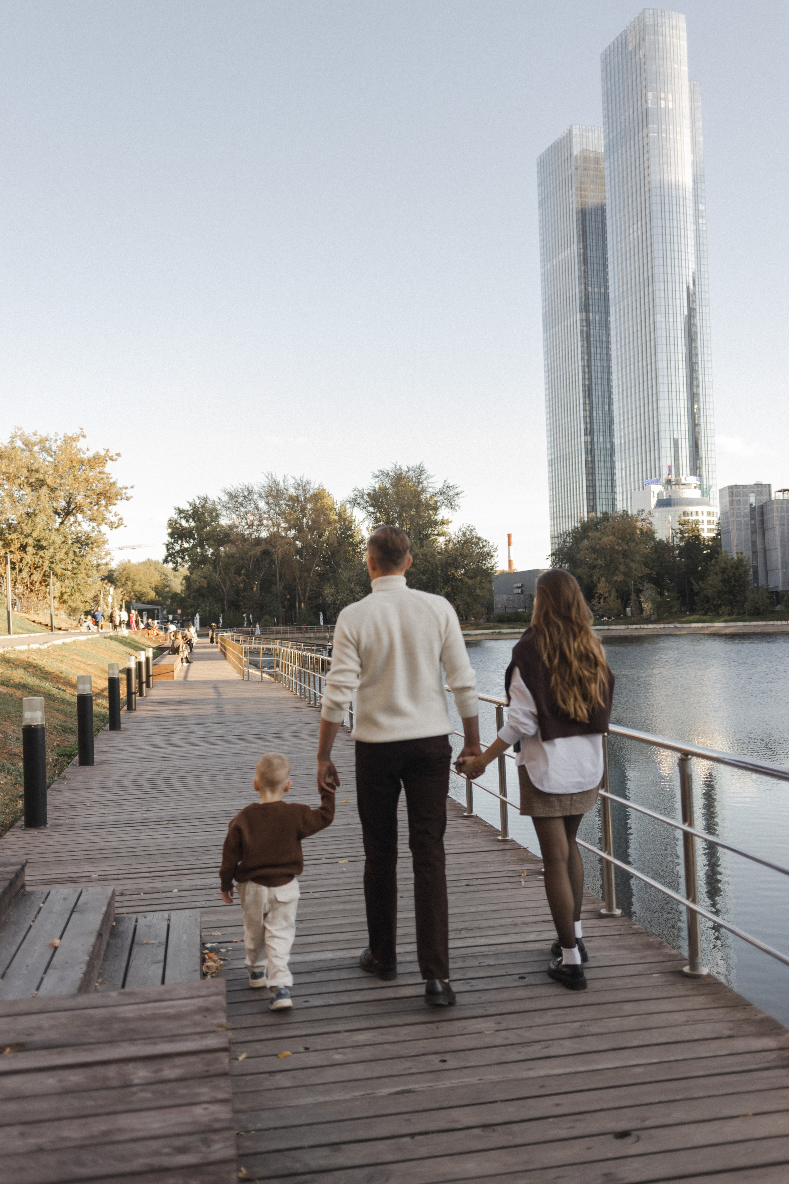 Илья, Марина и Максим. Семейный фотограф в Москве