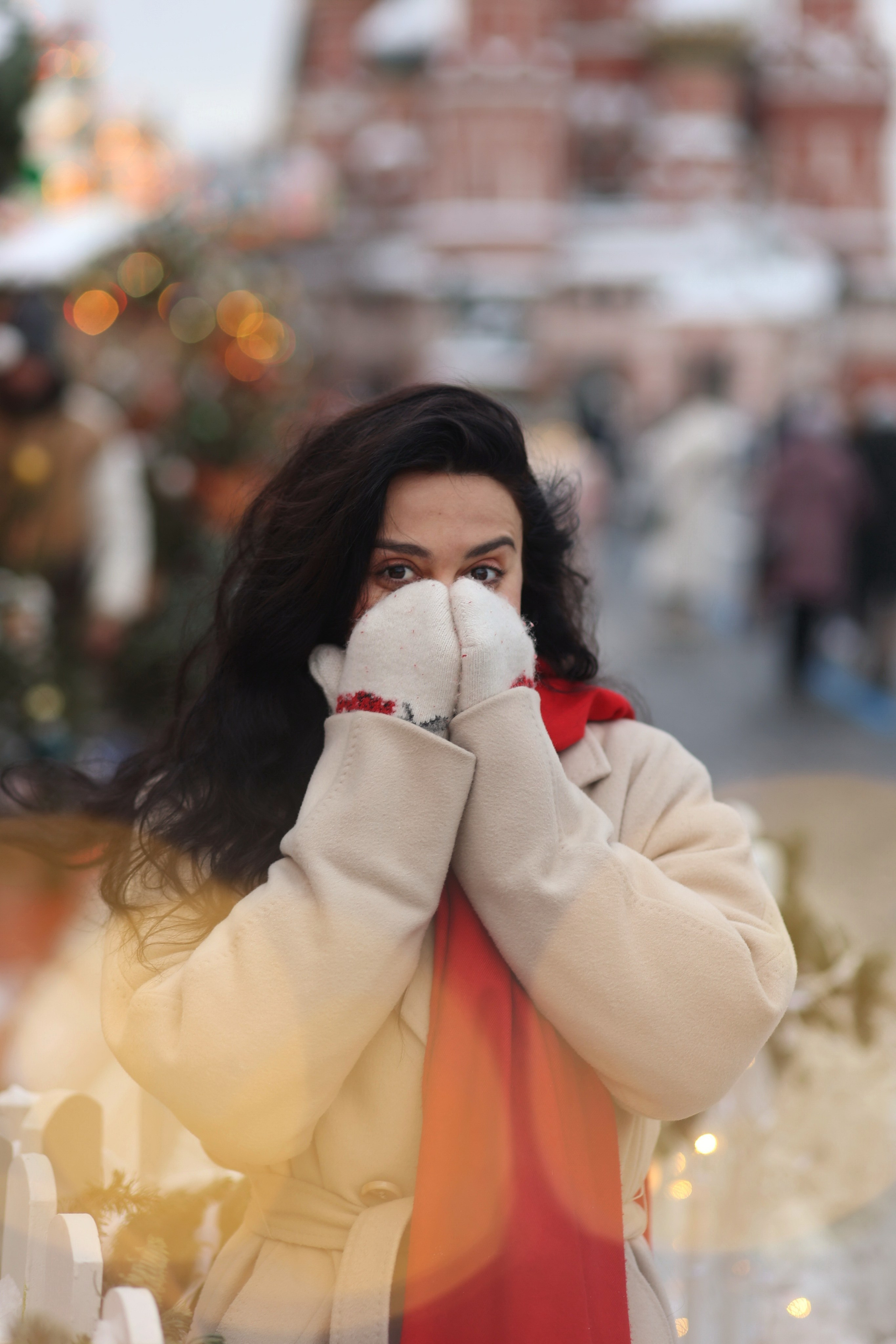 Новогодняя ГУМ ярмарка на Красной площади. Портретный фотограф Москва