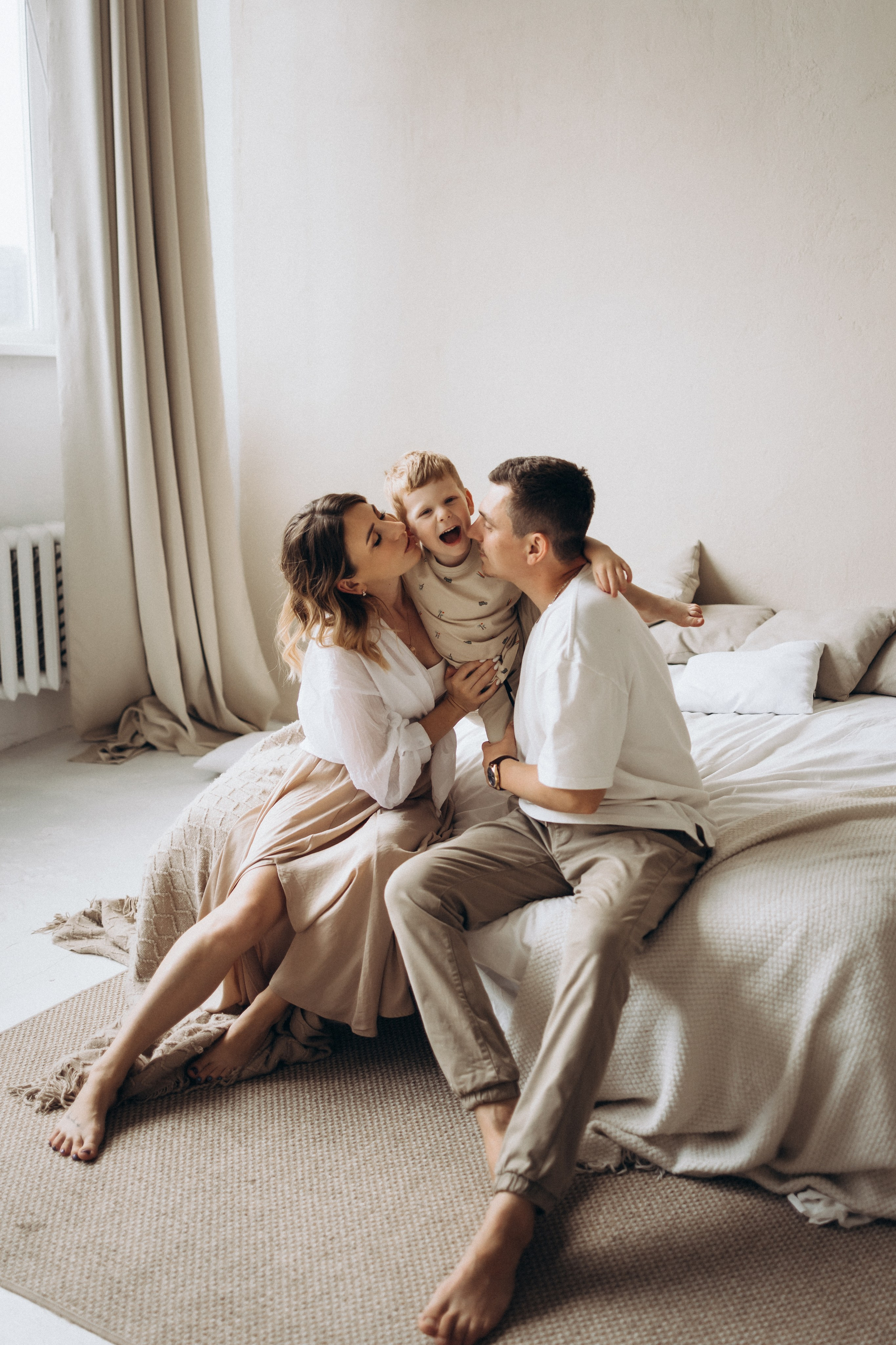 Дмитрий, Алёна и Демид. Фотограф Нижний Новгород