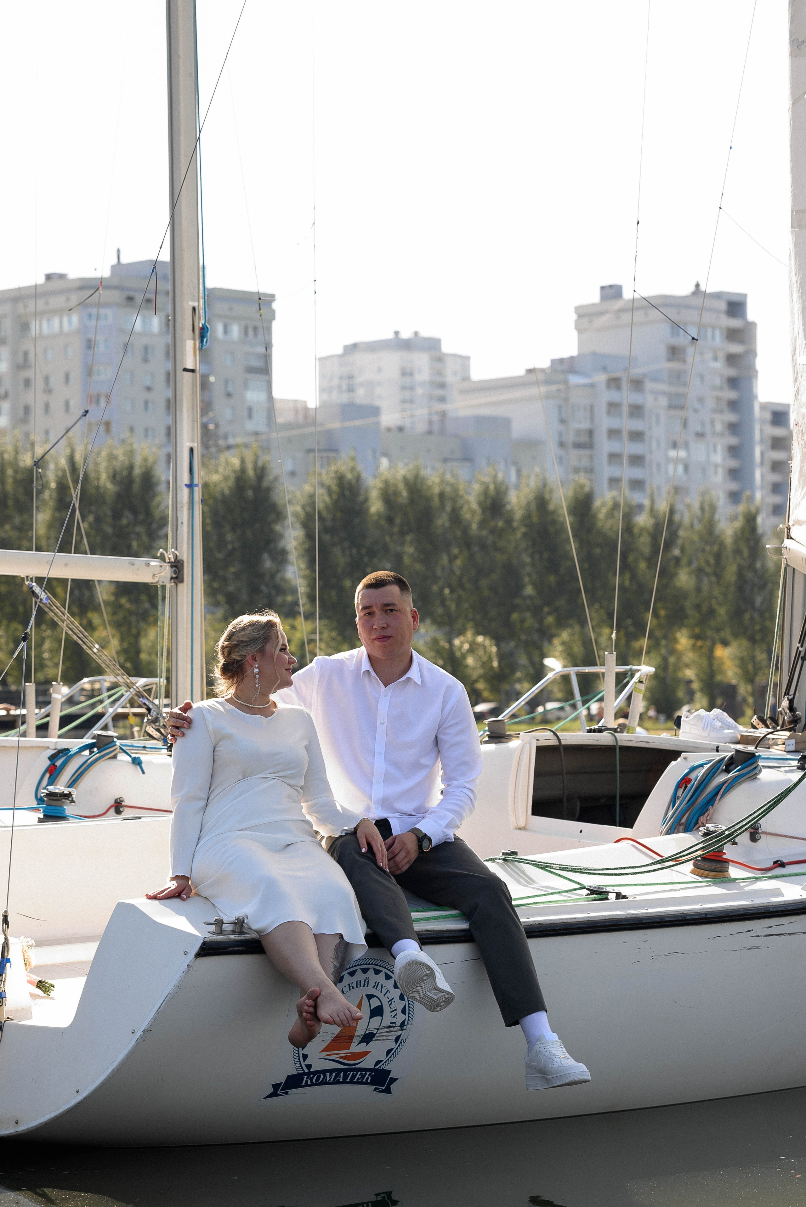 Реган & Дарья. На яхте. Портретный и семейный фотограф в Екатеринбурге Мишина Татьяна