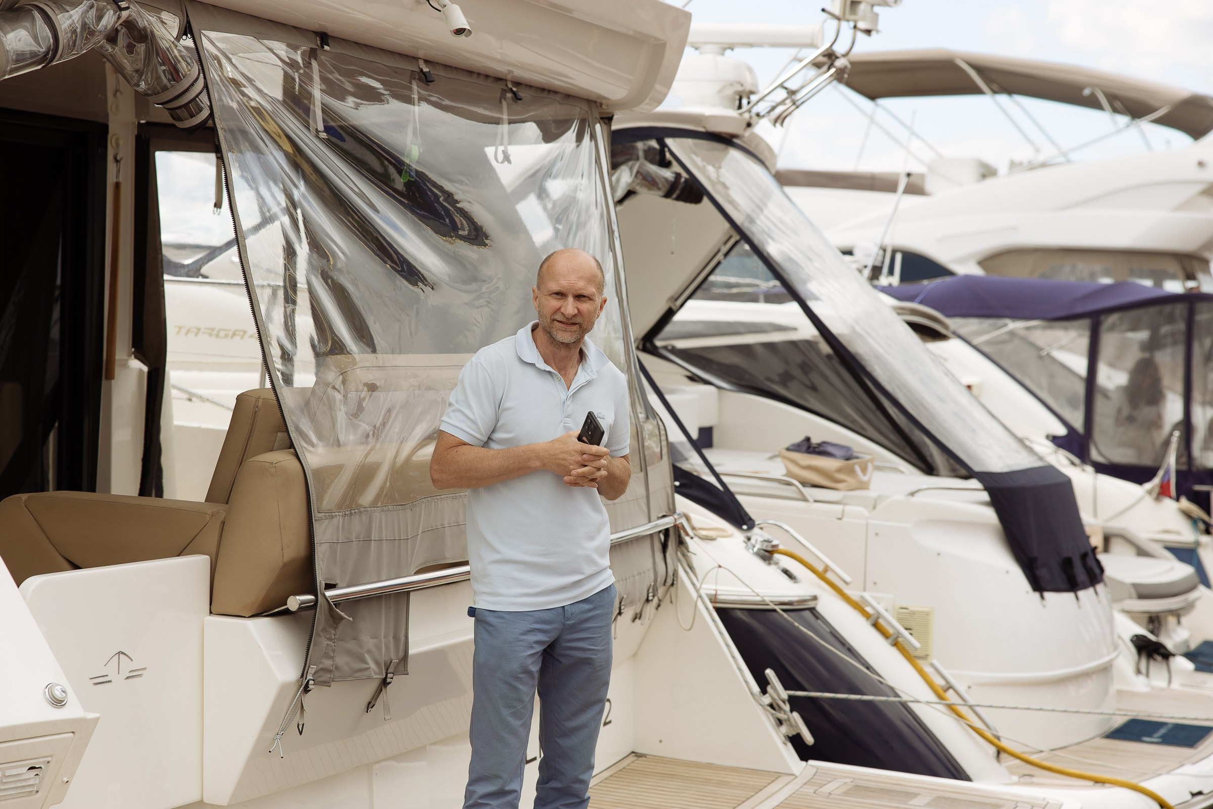 Выставка яхт и катеров. Ryal Yacht Club. Фотограф в Москве