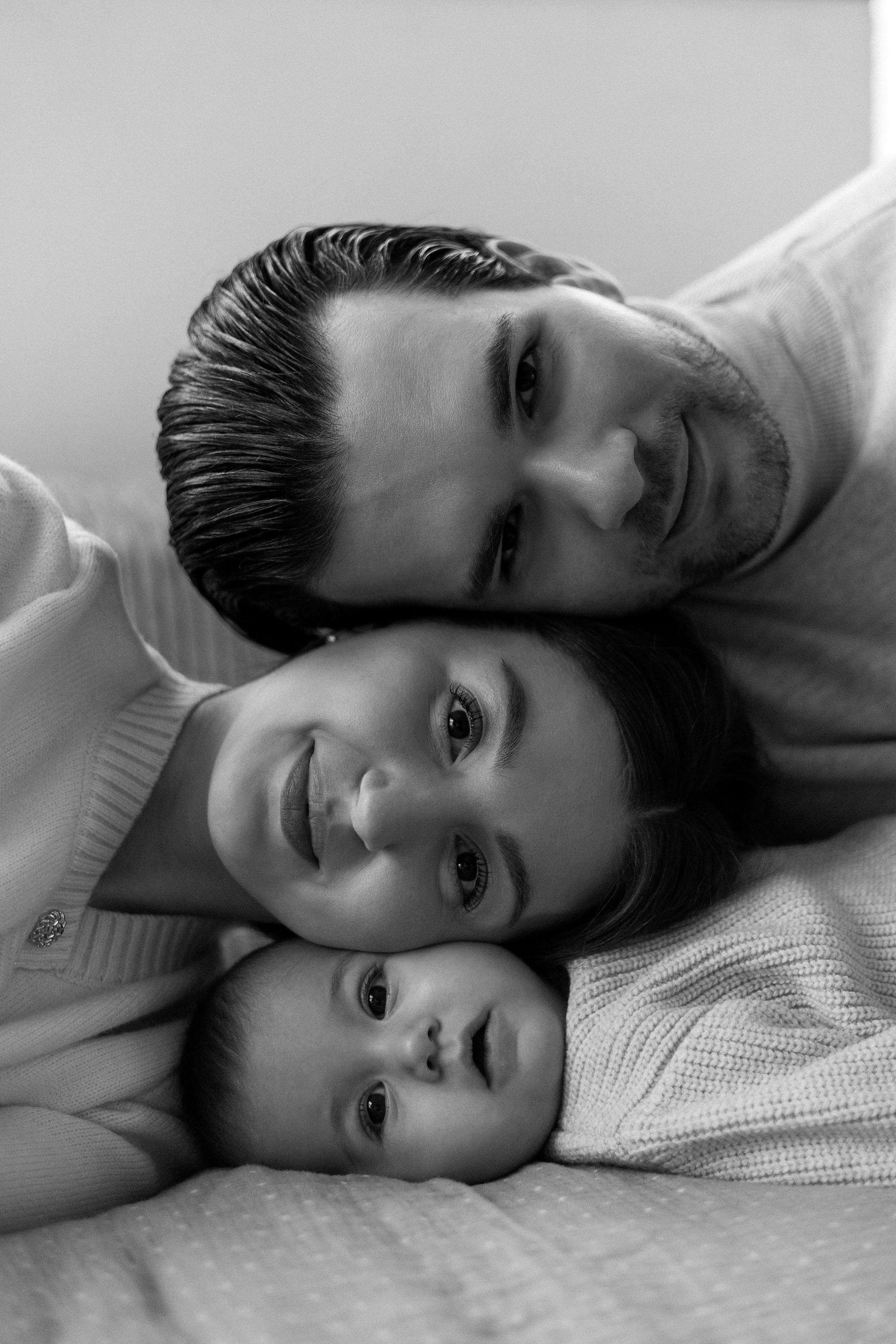 Студийные семейные. Фотограф в Москве Таша Логинова