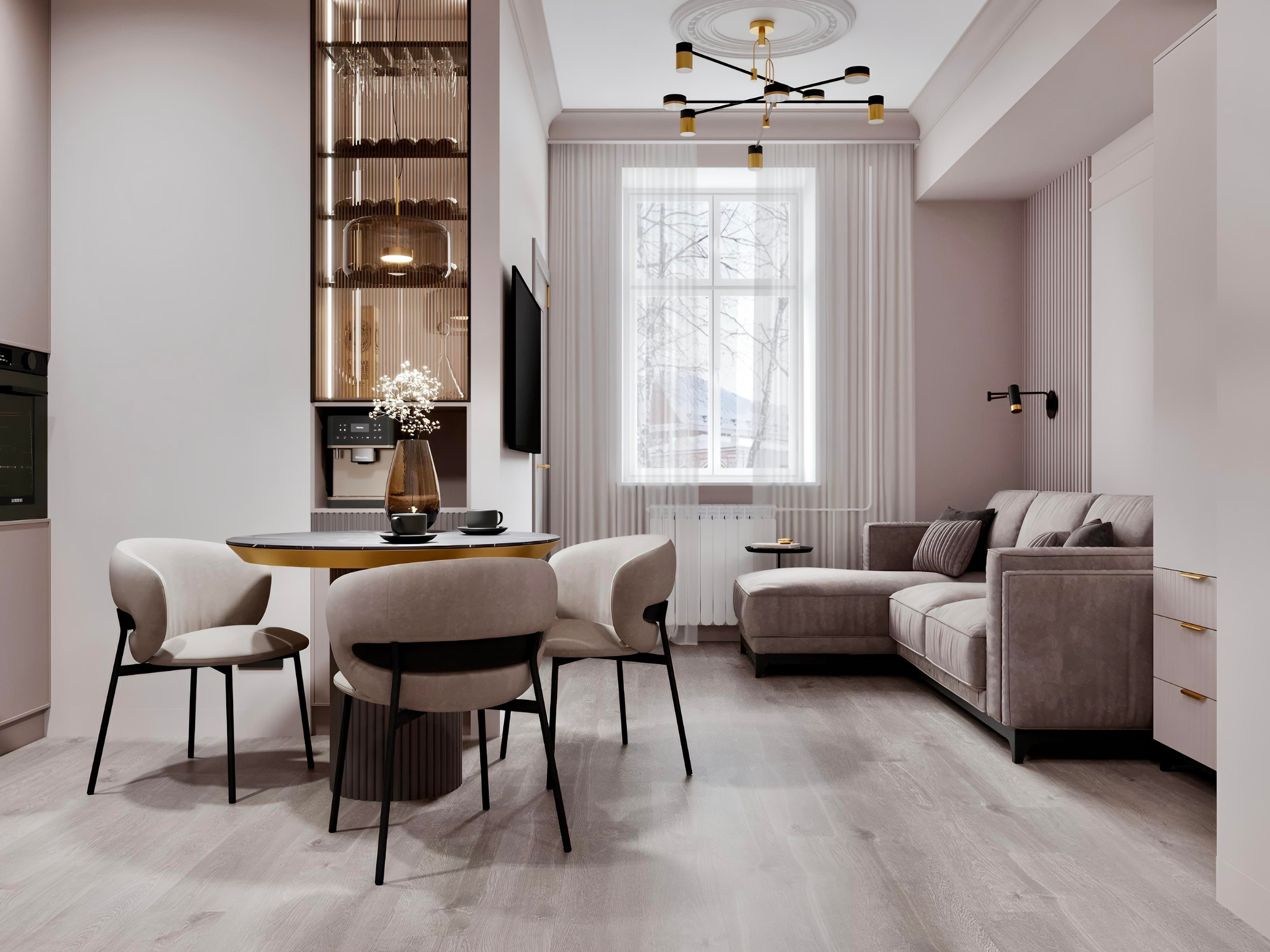 Сталинка 50 м². Главная