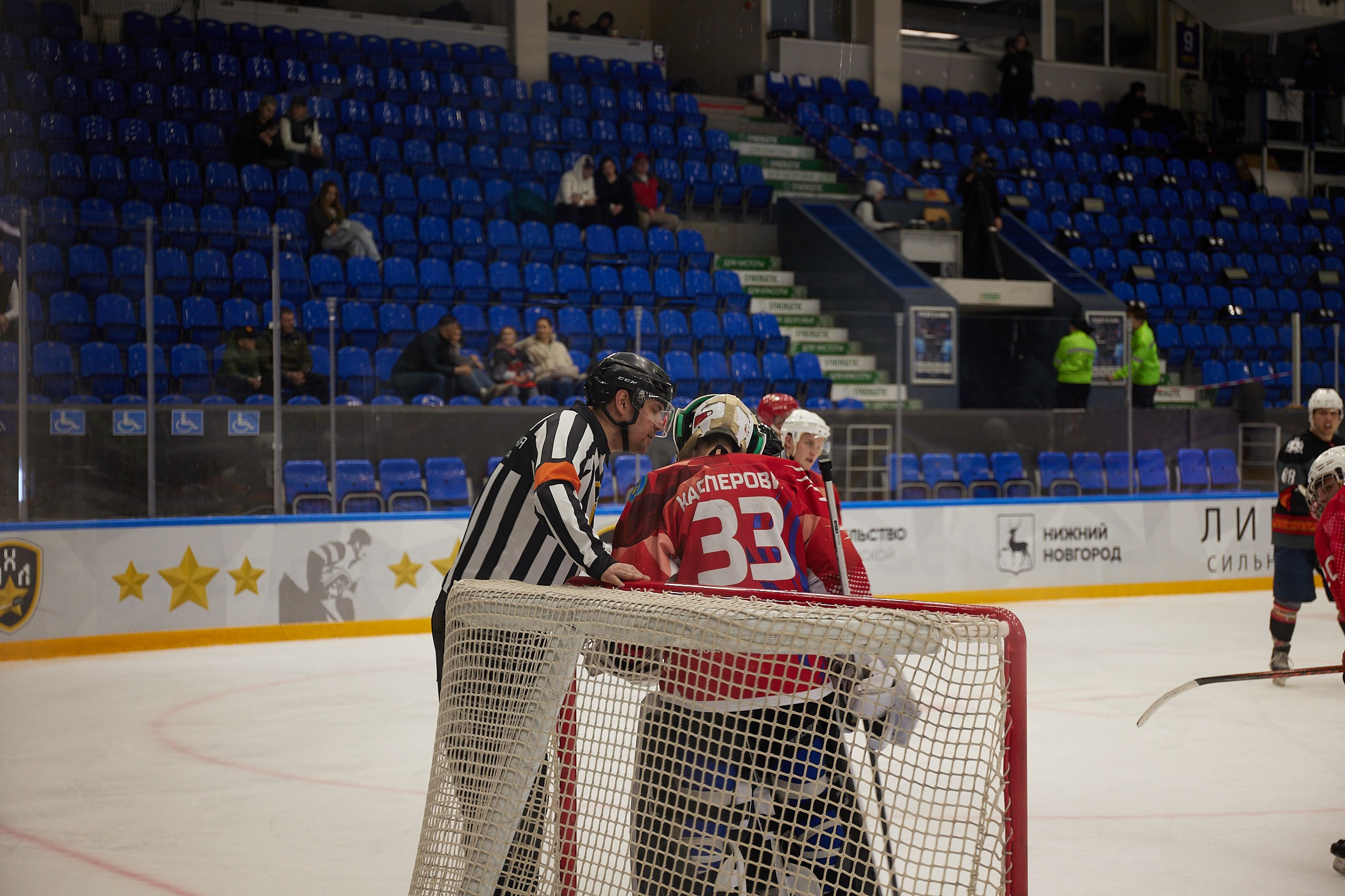 Репортаж. Офицерская хоккейная лига 2025 год. Спортивный фотограф Некрасов Денис