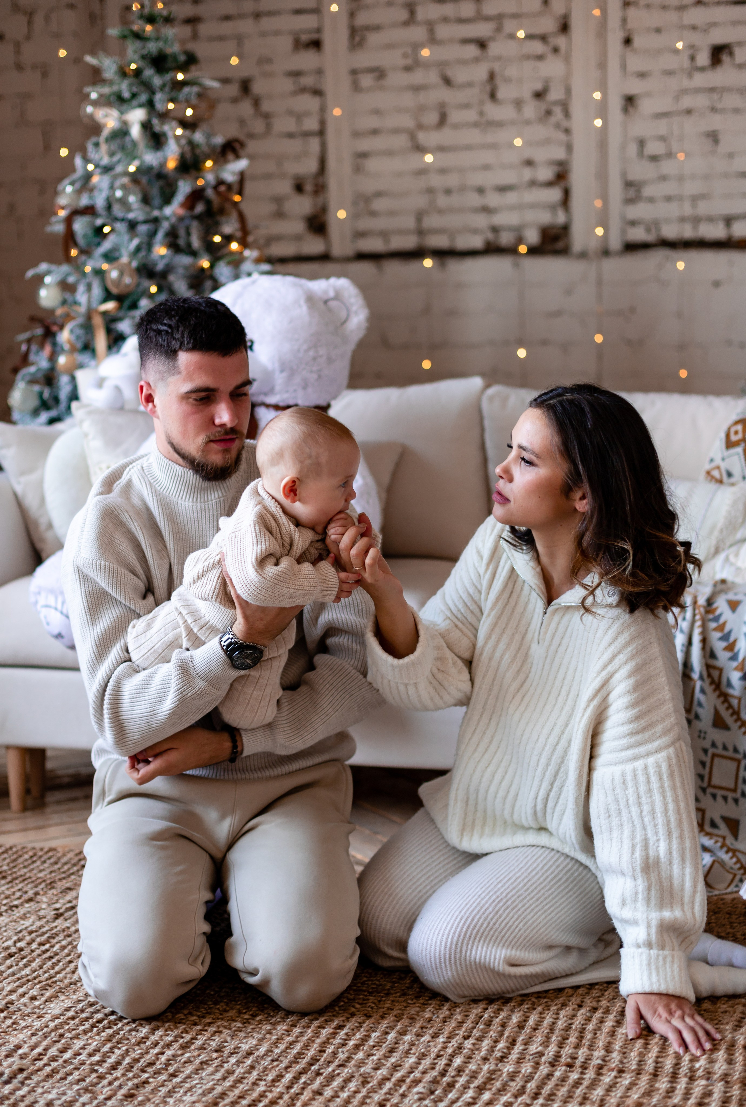 Семейная Новогодняя фотосессия. Семейный и детский фотограф в Хабаровске Алевтина Проскурякова