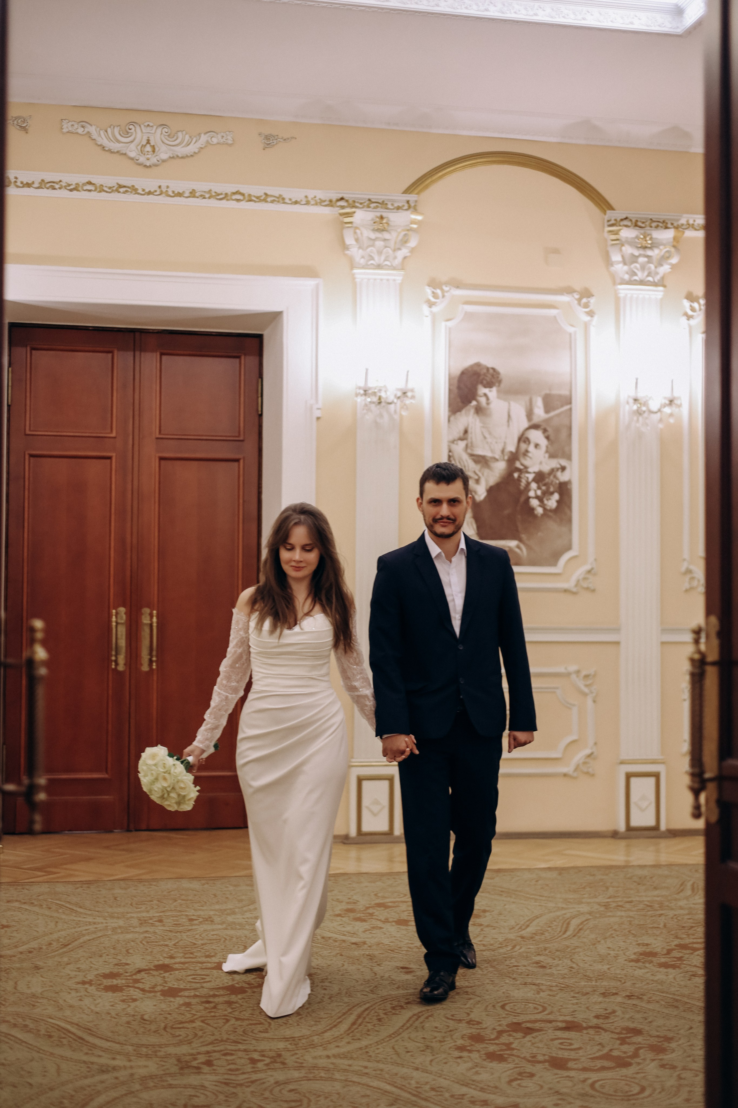 Ира и Денис. Амбассадори + Грибоедовский. Диана Чечель. Свадебный и семейный фотограф в Москве