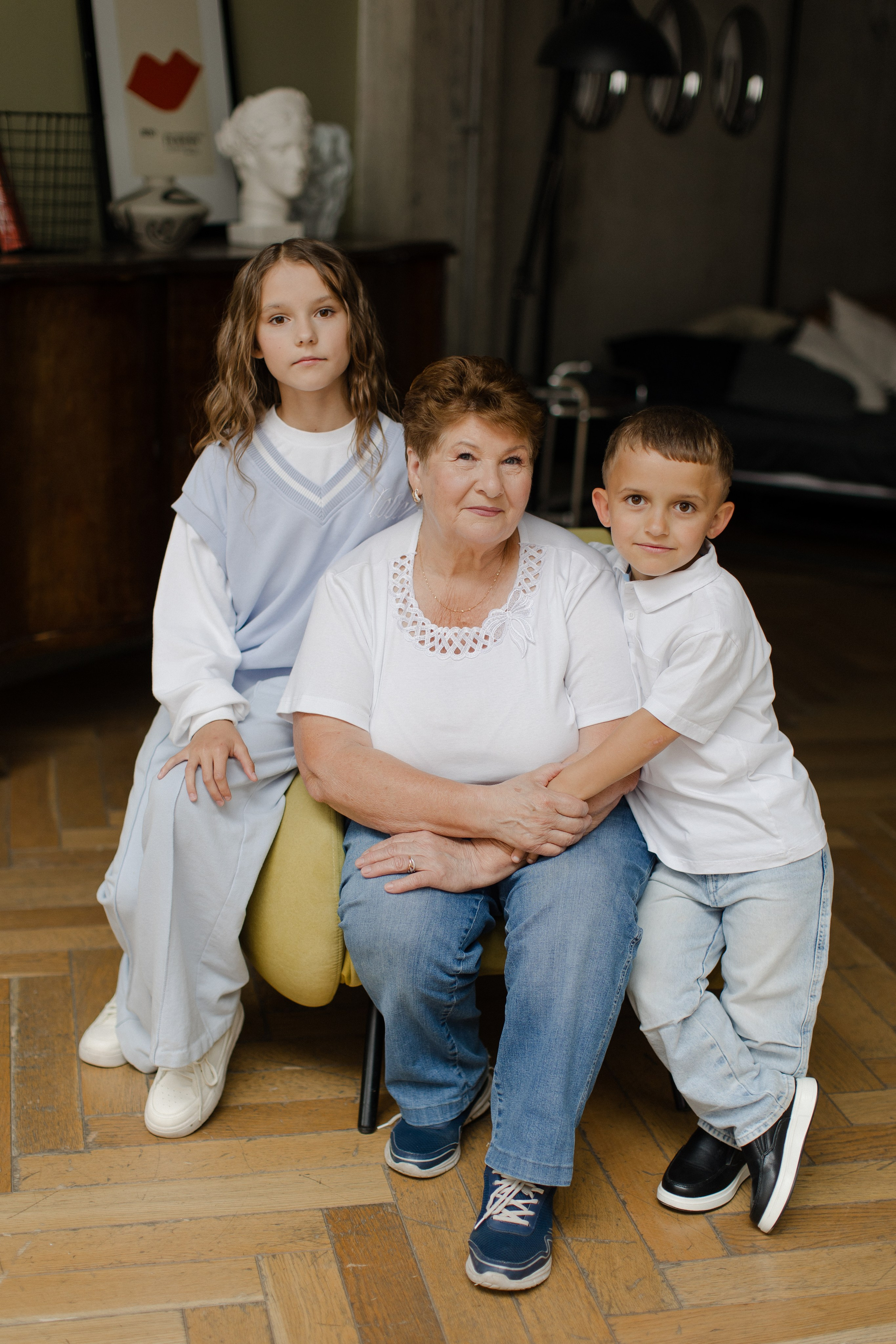 Катя с семьей. Семейный и детский фотограф в Москве Кузьмина Мария