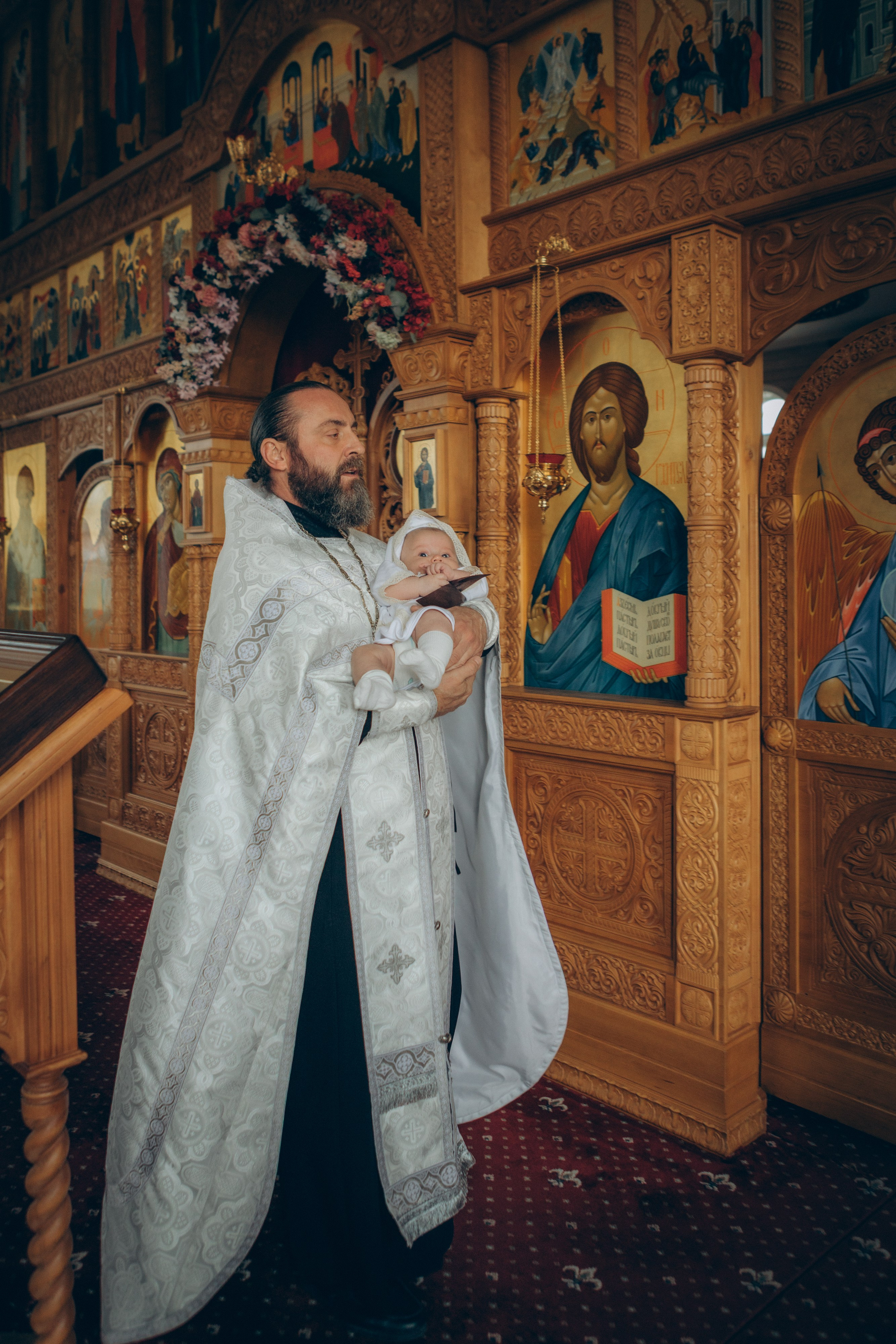 Крещение Льва. Семейный фотограф и фотограф на роды в Ростове-на-Дону Мухина Виктория