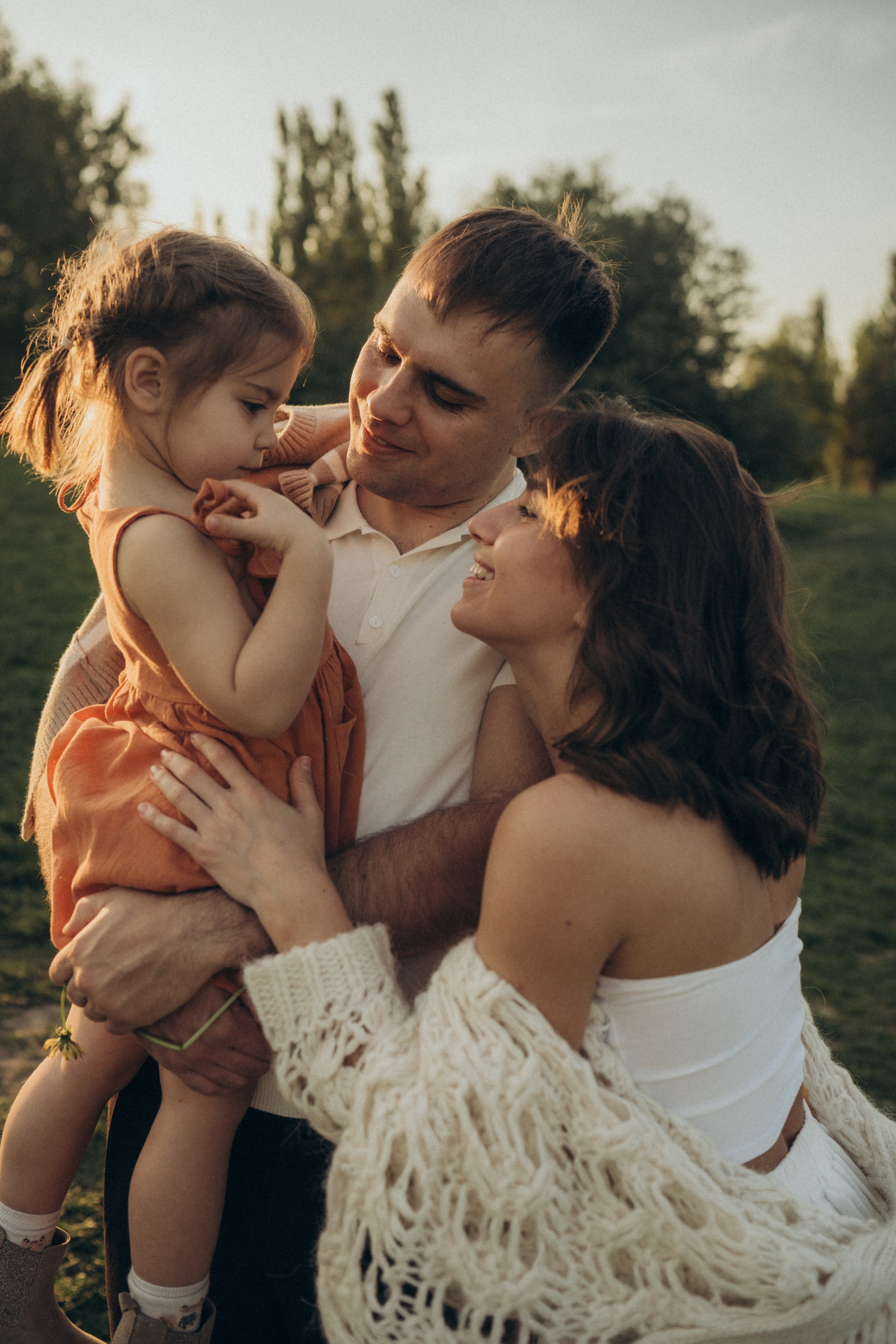 Семья. Закат. Счастье. Семейный фотограф в Москве Елена Гильманова