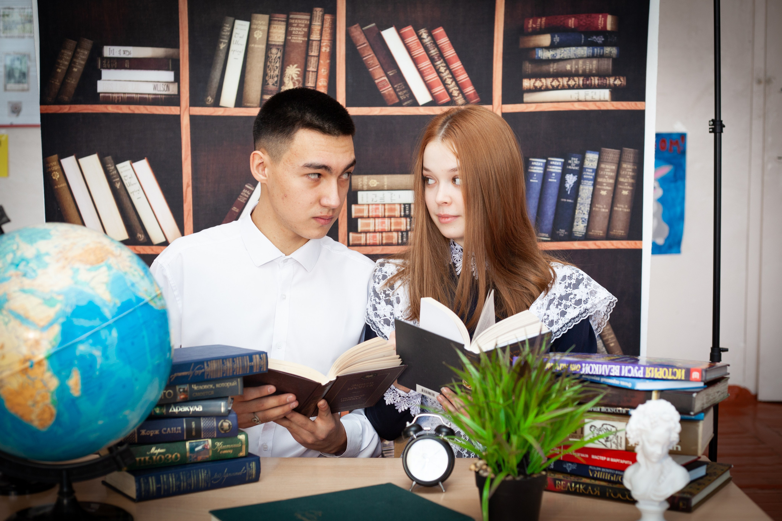 В школе. Фотограф Бурятия. Печать фотокниг