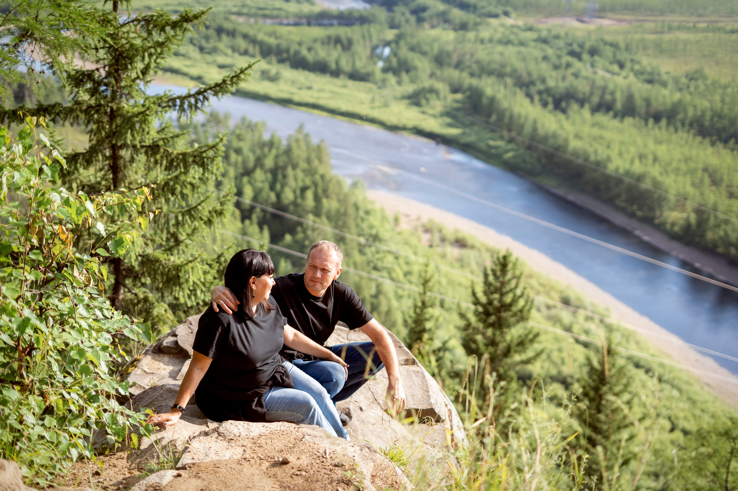 Летняя прогулка на АЯМовской скале. Семейный и детский фотограф в Хабаровске Анна Гриневич