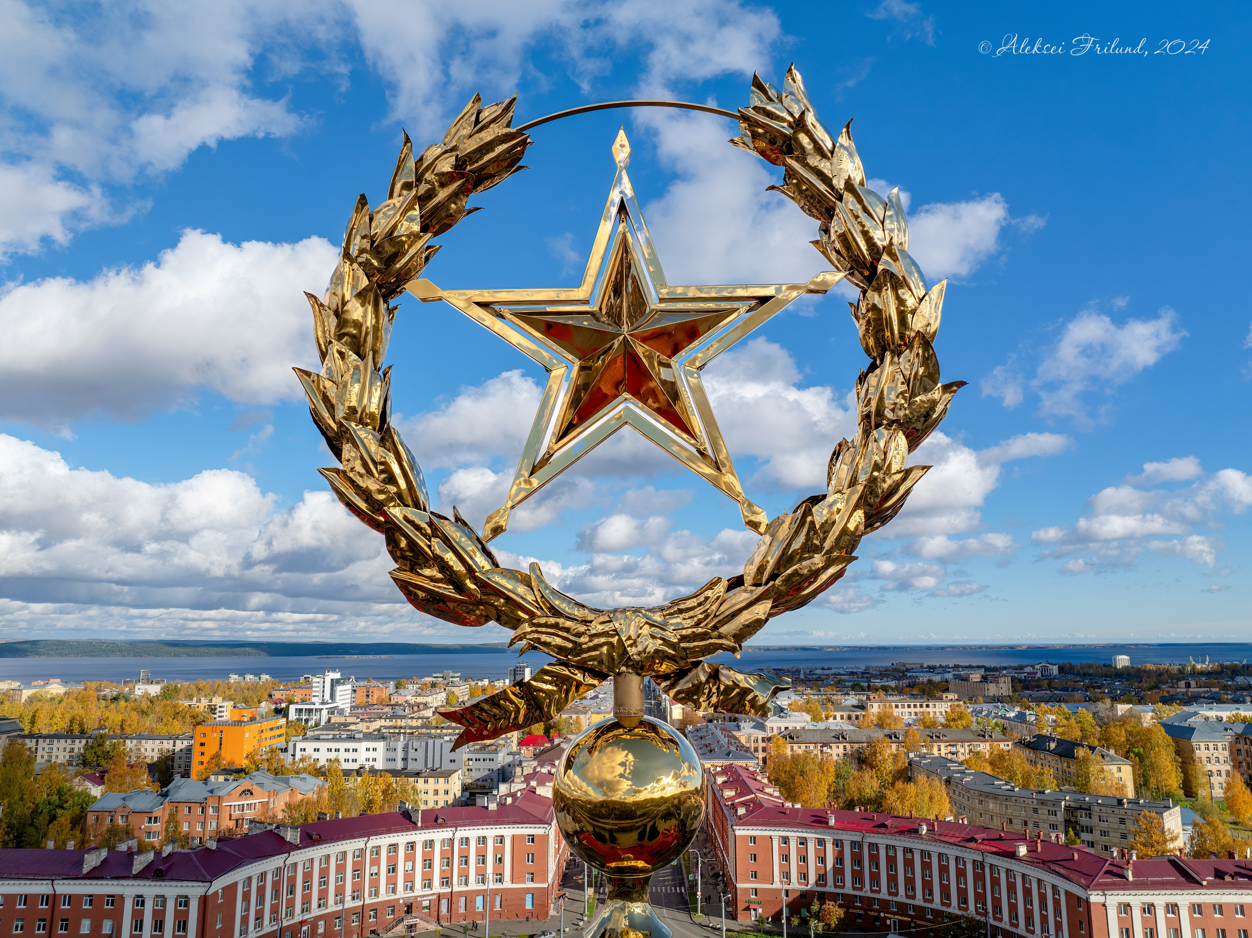 Город. Аэросъемка. Фото и Видео в Карелии. Алексей Фрилунд