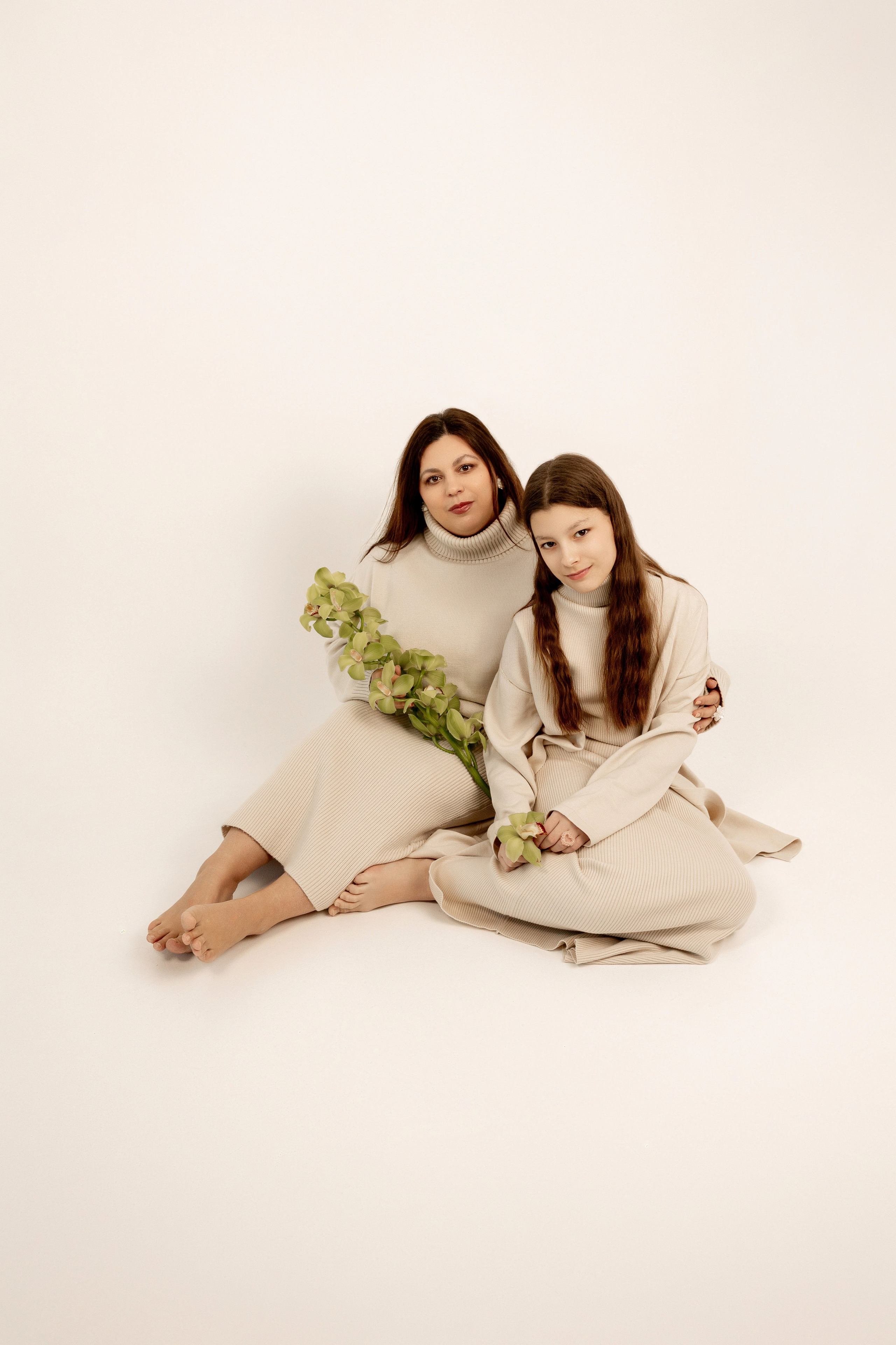 Мама и дочь. Фотограф Екатерина Голицына