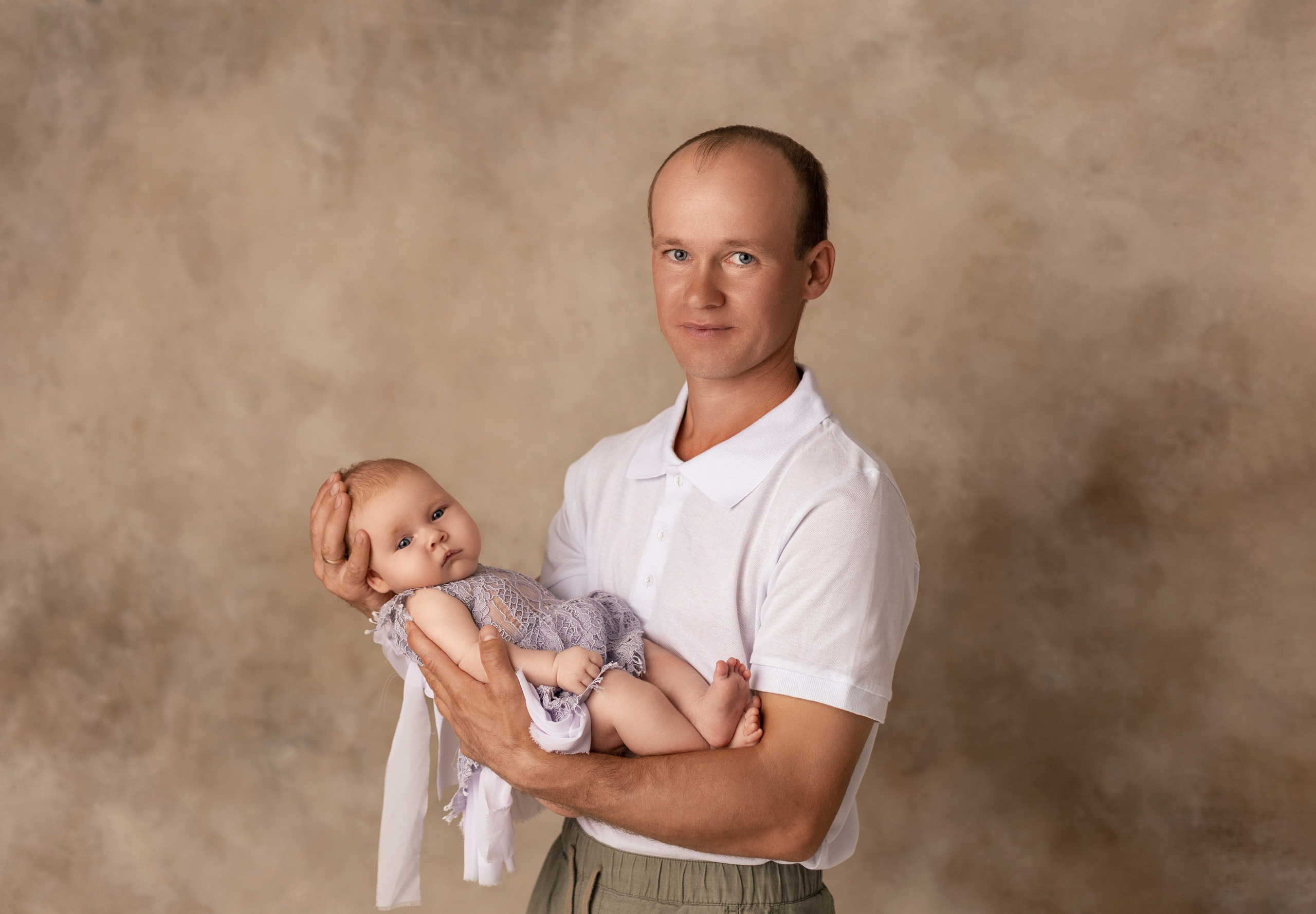 Ольга, 1,5 месяца. Фотограф новорожденных в Нижнем Новгороде Надежда Кадылкина