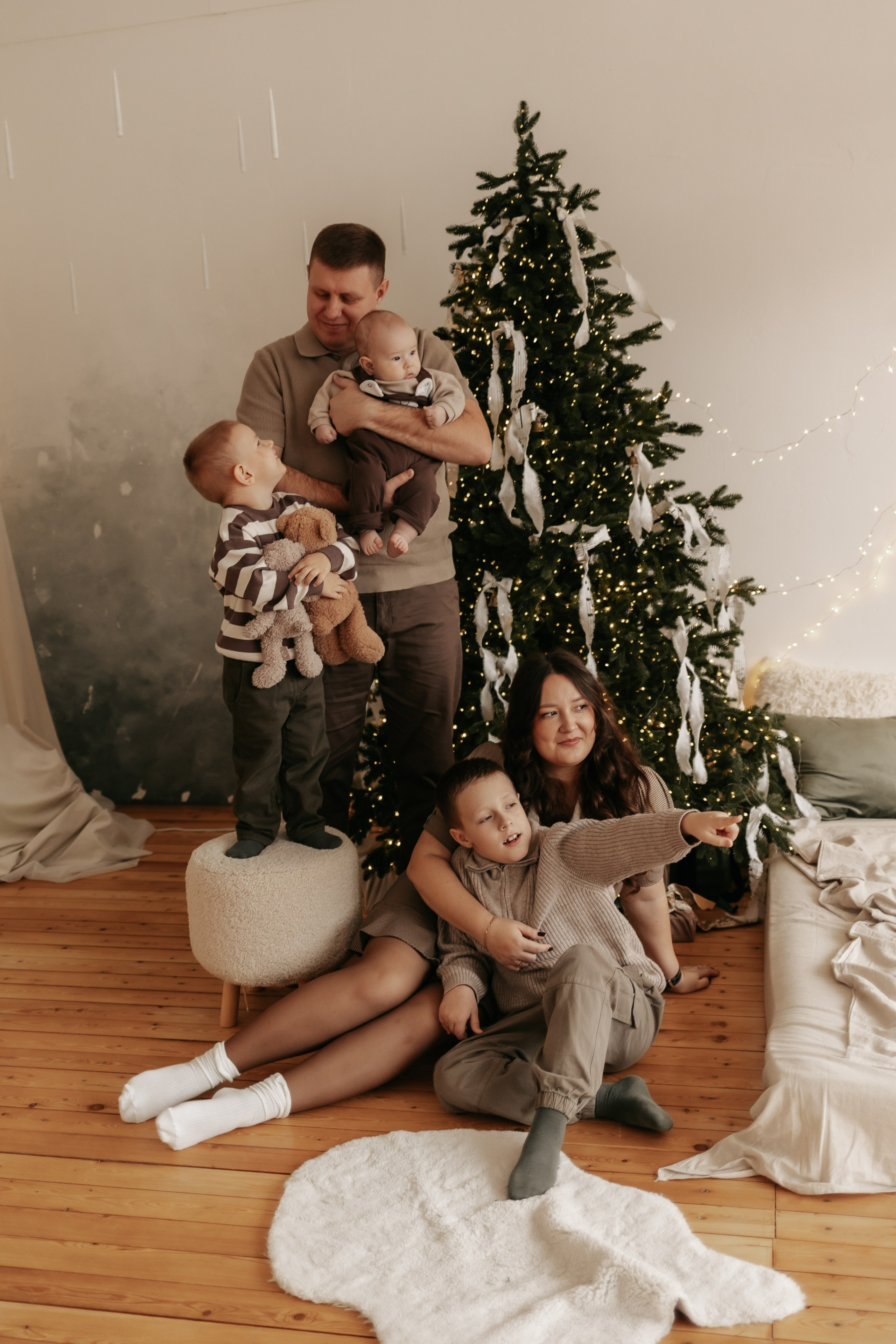 Domik зал Family. Фотограф на первый годик, семейный и детский фотограф в Новосибирске