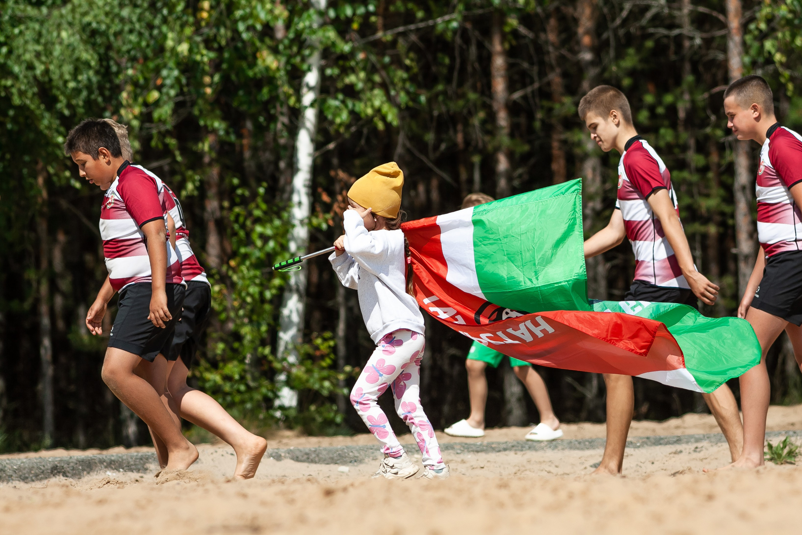 «Кубок «Молота» по пляжному Регби. Фотография