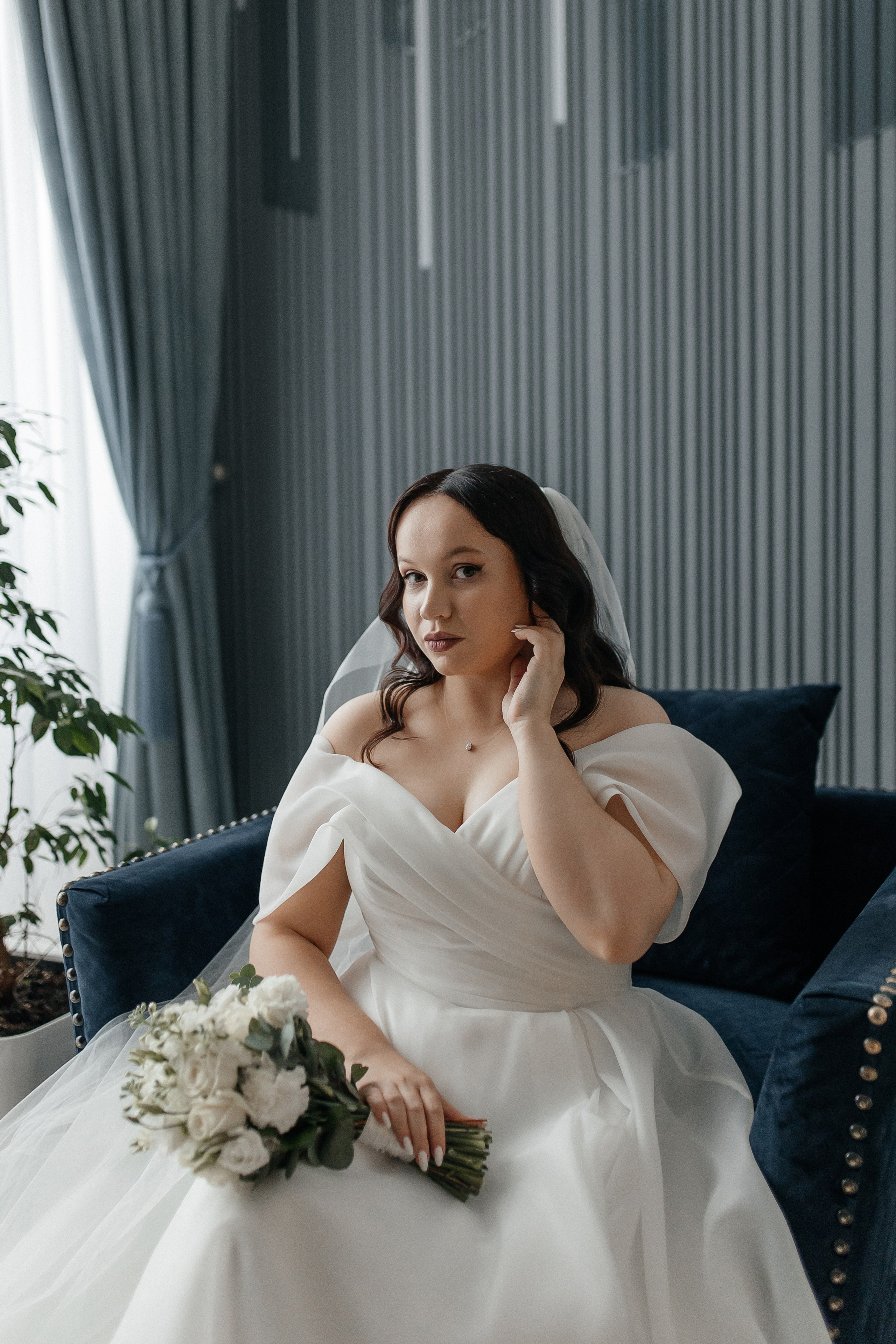 Регистрация брака в Шипиловском Дворце бракосочетания. Свадебный фотограф в Москве Дарья Олендарёва