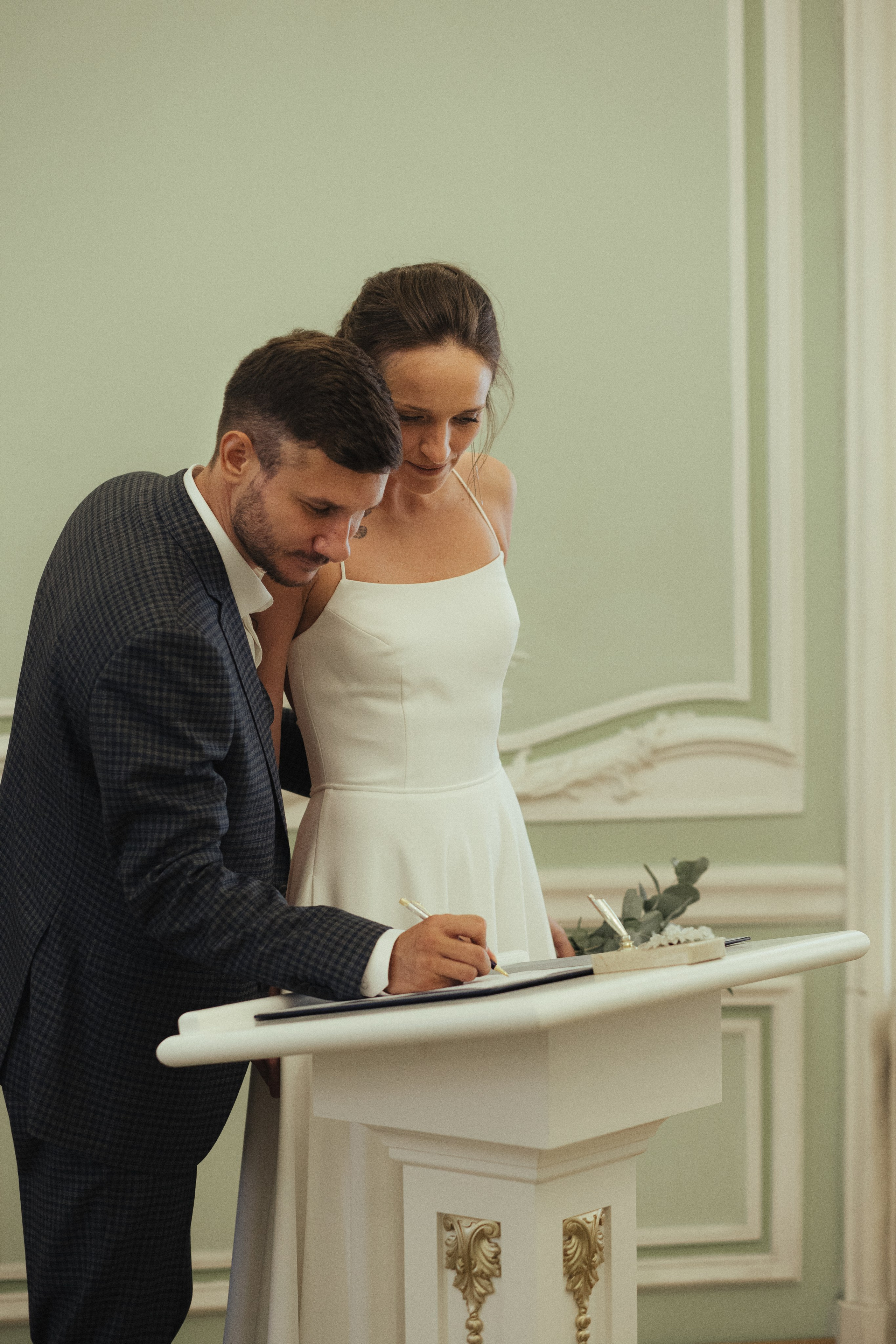 Настя и Илья. Свадебный фотограф Санкт-Петербург Питер Сальникова Анна