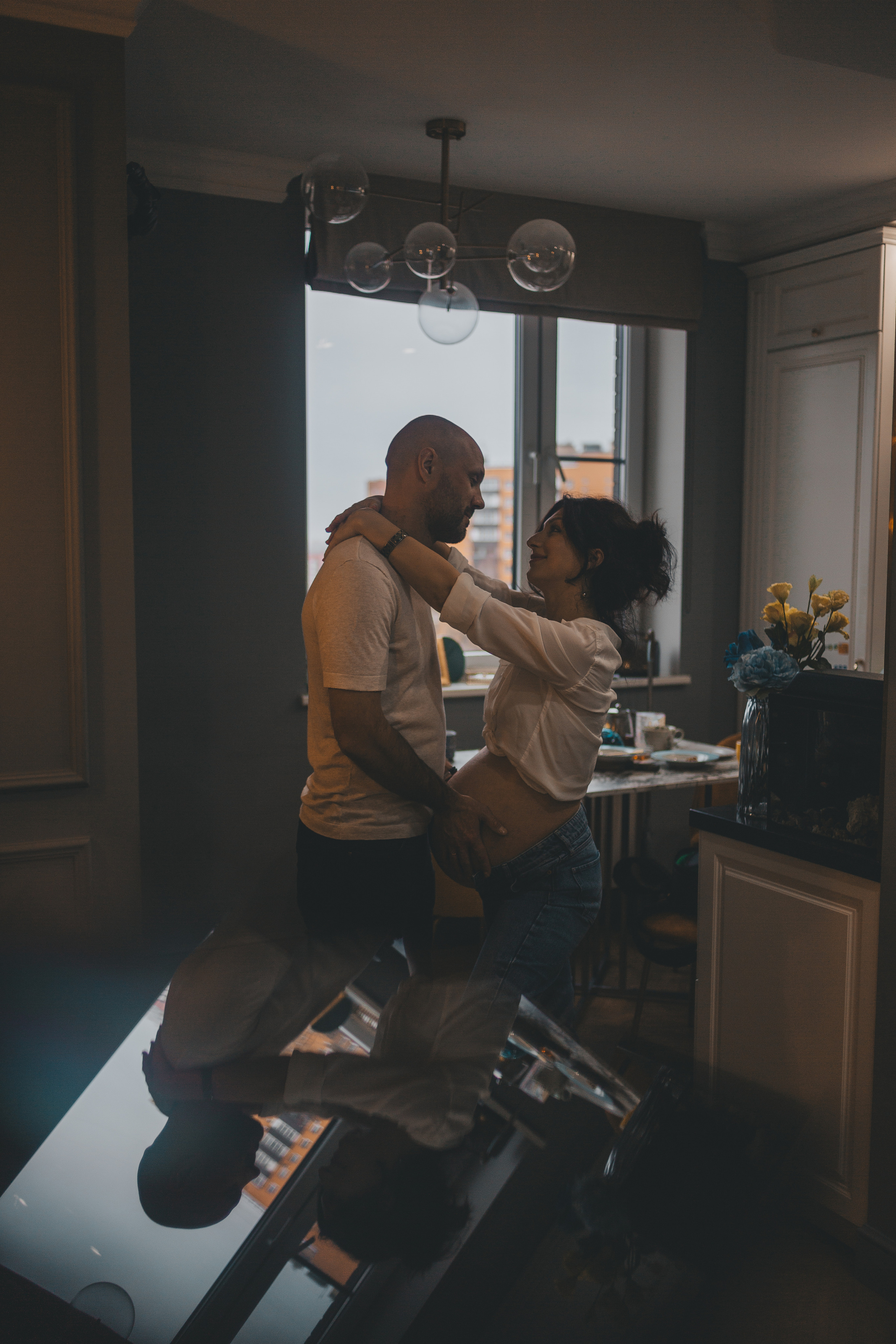 Фотосессия беременности в Москве. Фотограф Андреева Юлия. Москва