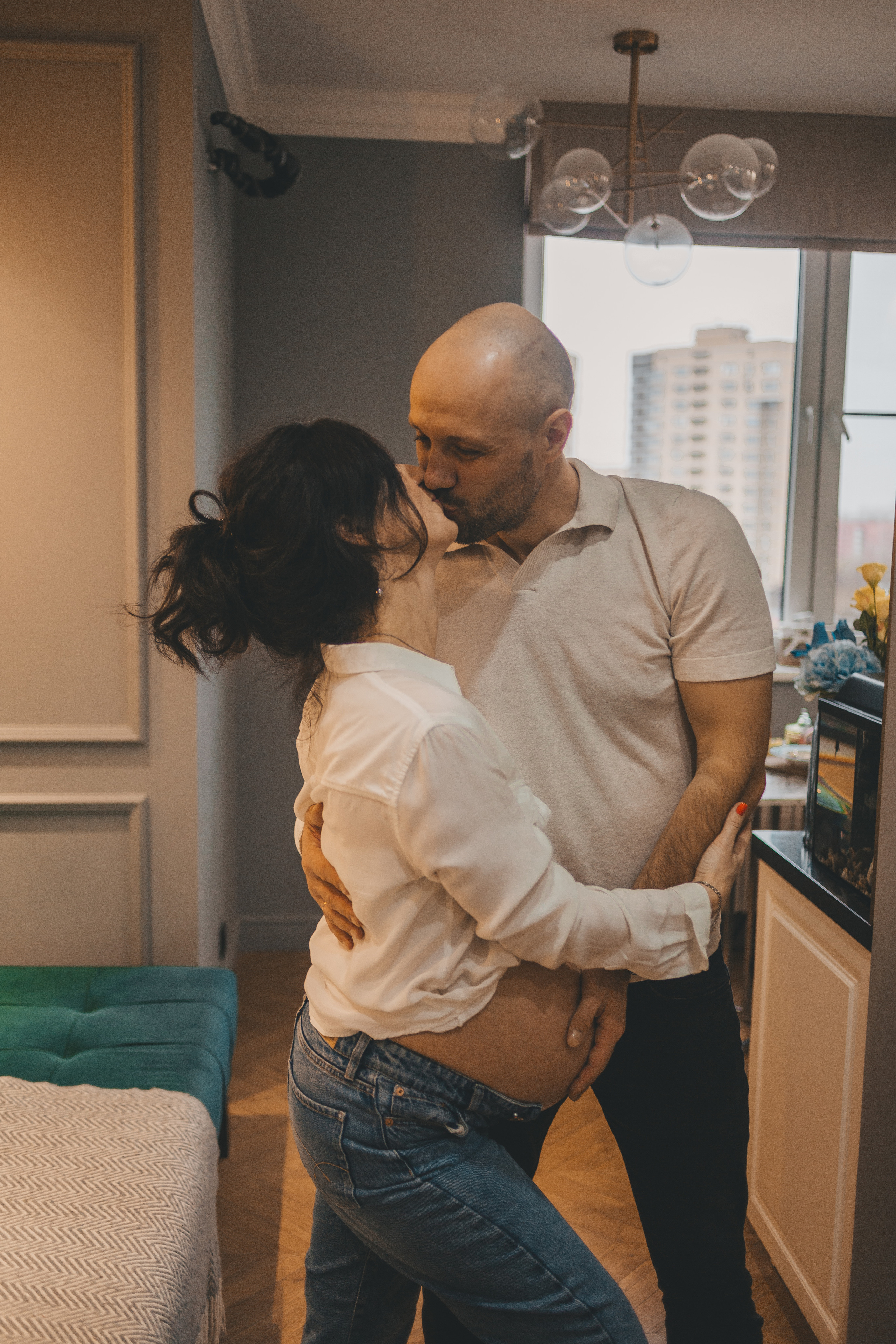 Фотосессия беременности в Москве. Фотограф Андреева Юлия. Москва