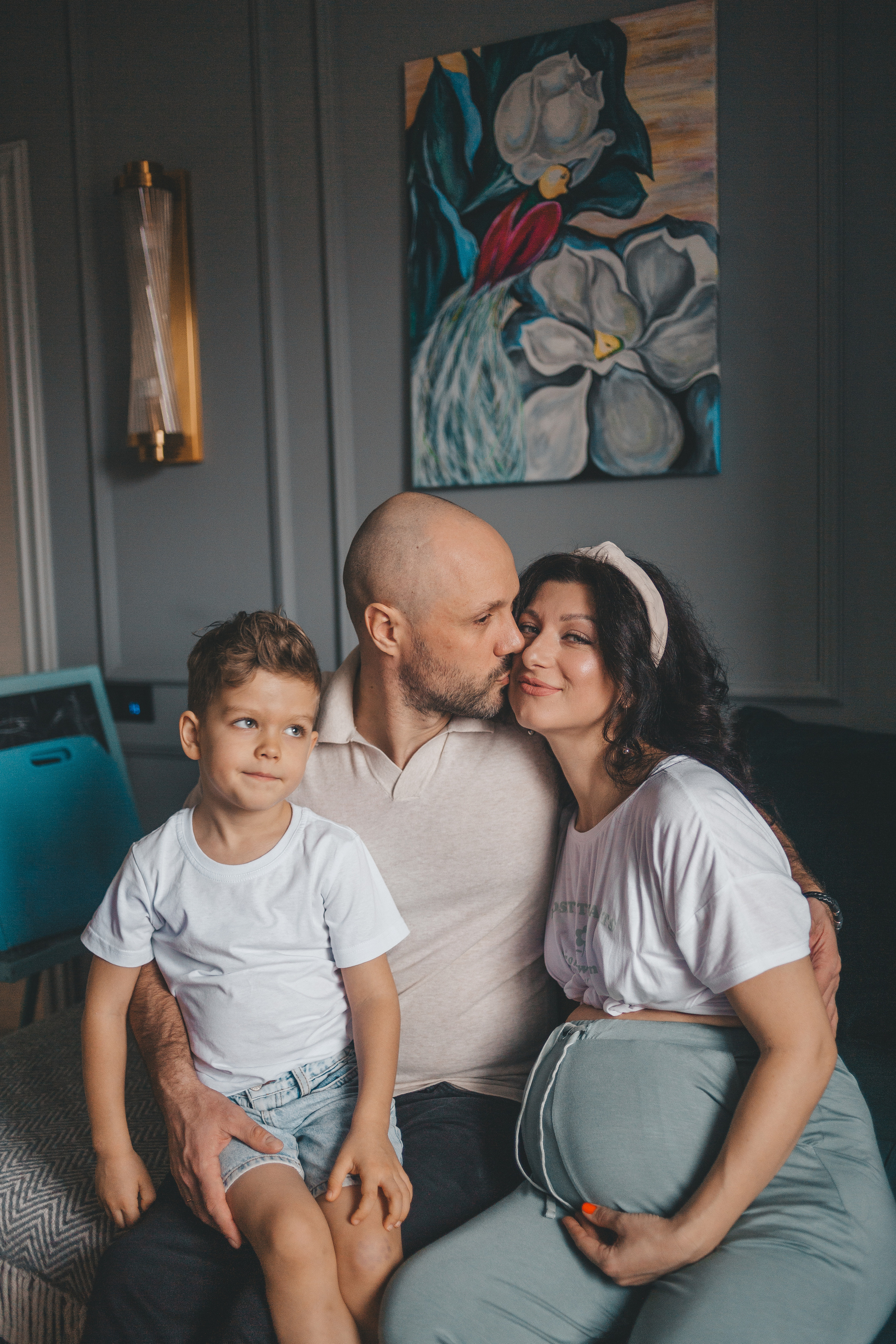 Фотосессия беременности в Москве. Фотограф Андреева Юлия. Москва