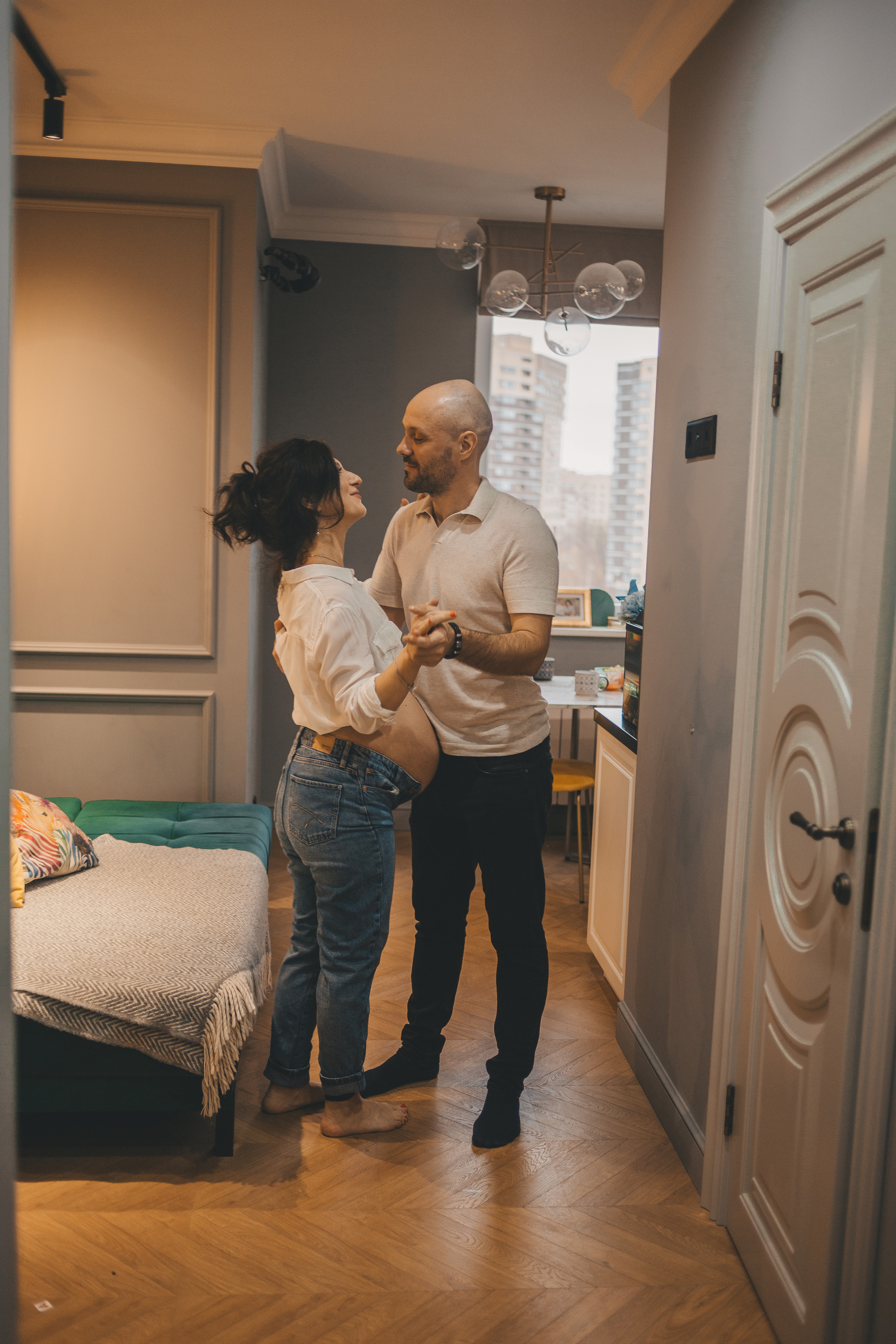 Фотосессия беременности в Москве. Фотограф Андреева Юлия. Москва