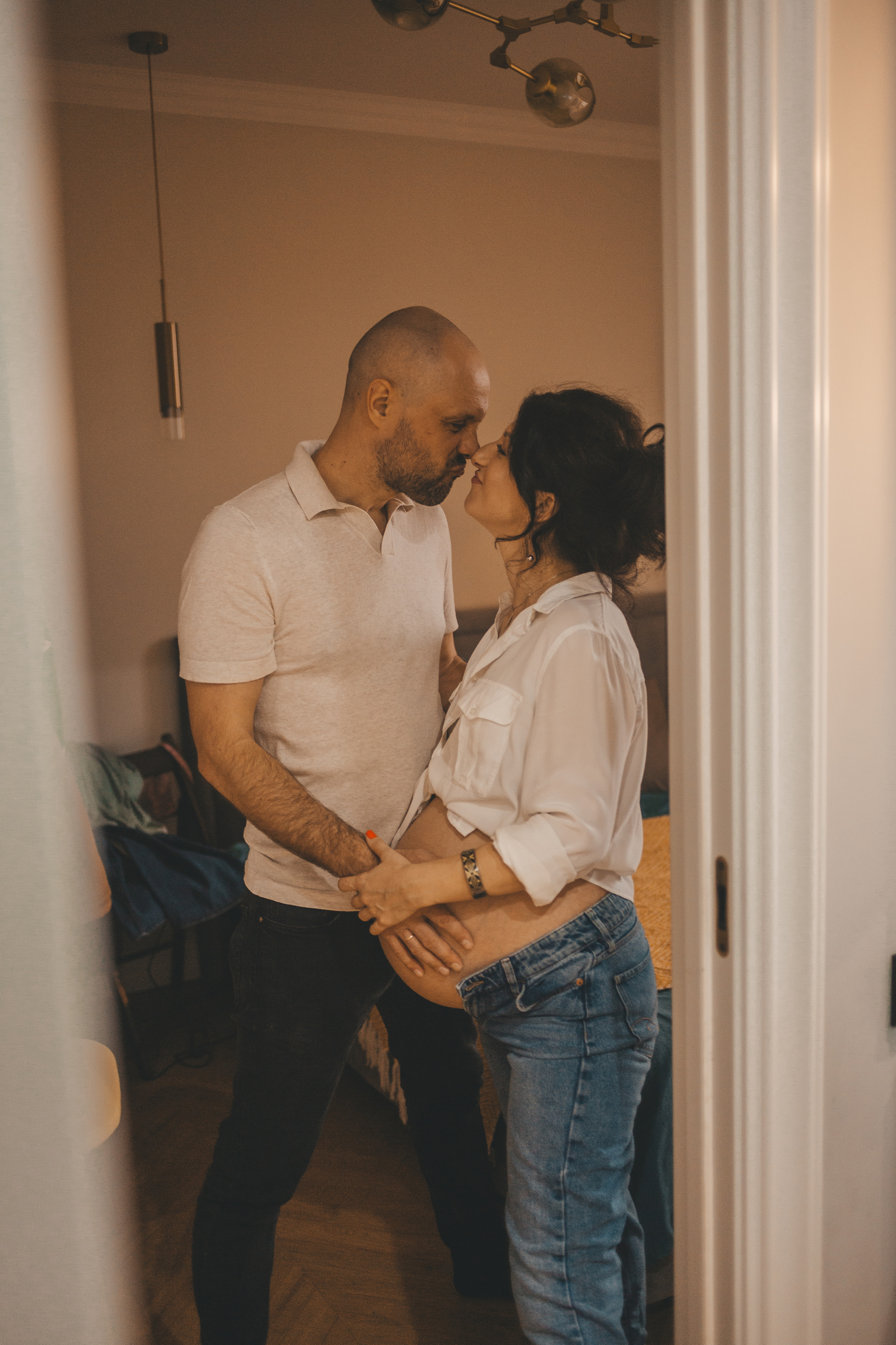 Фотосессия беременности в Москве. Фотограф Андреева Юлия. Москва